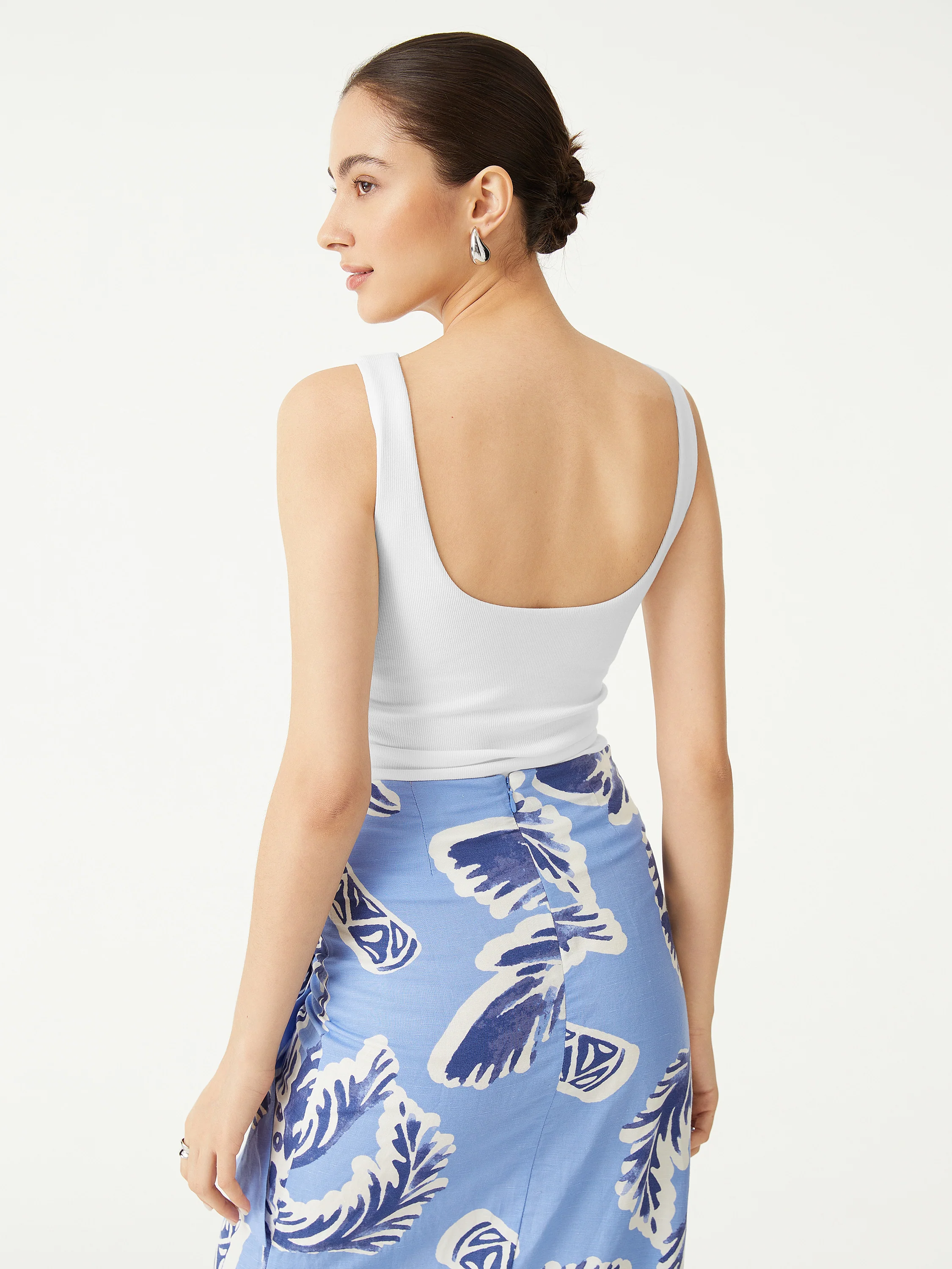 Elastic Open Back Bra Tank - Image 8