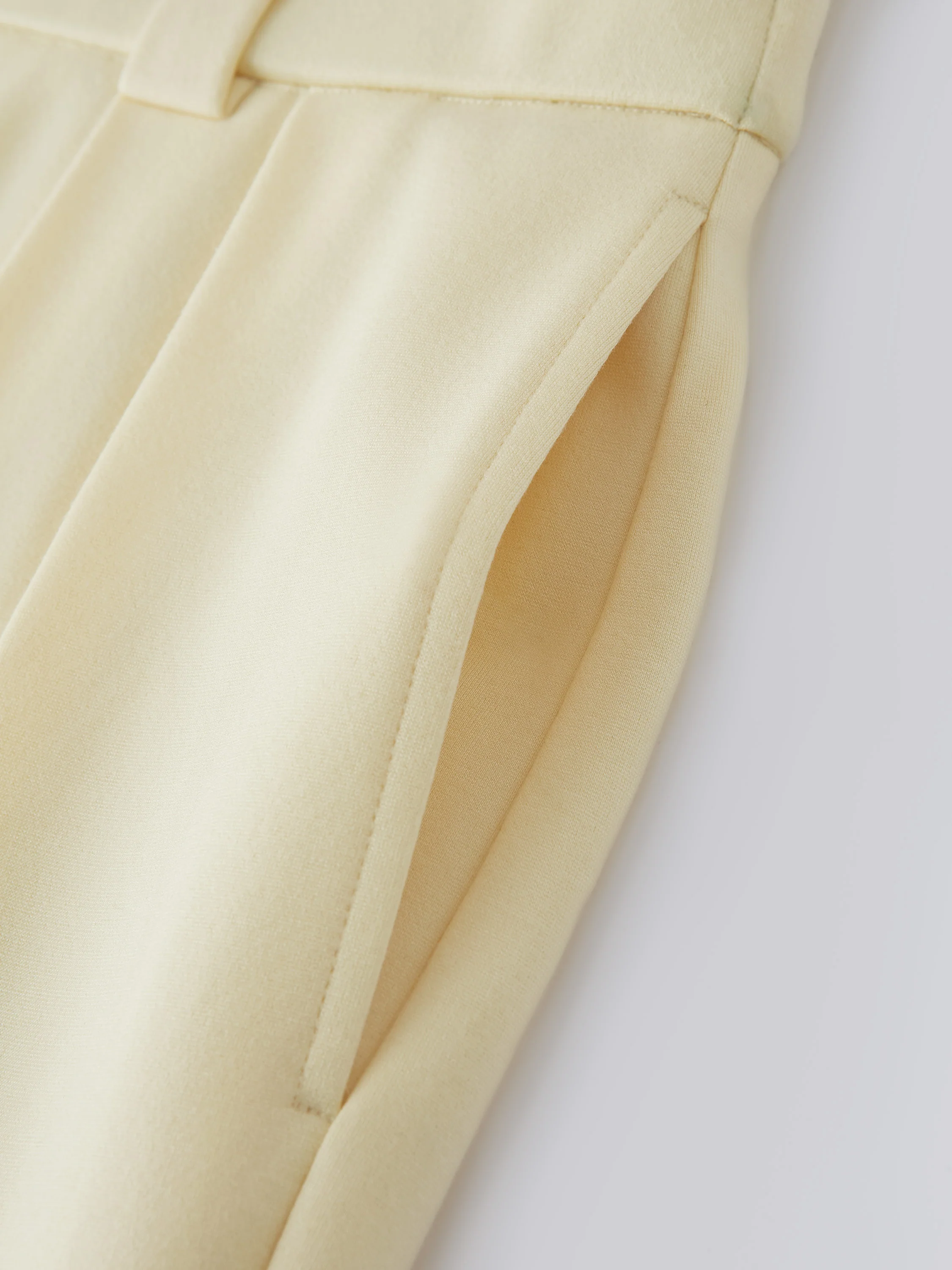 4-Way Stretch Drapey Mid Rise Wide Leg Work Pants - Image 10