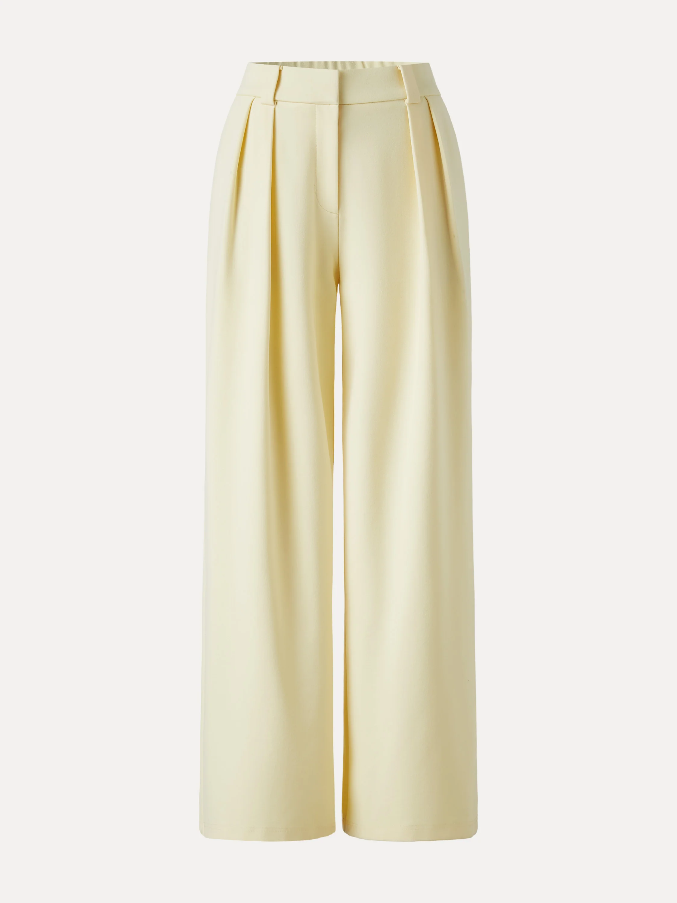 4-Way Stretch Drapey Mid Rise Wide Leg Work Pants - Image 17