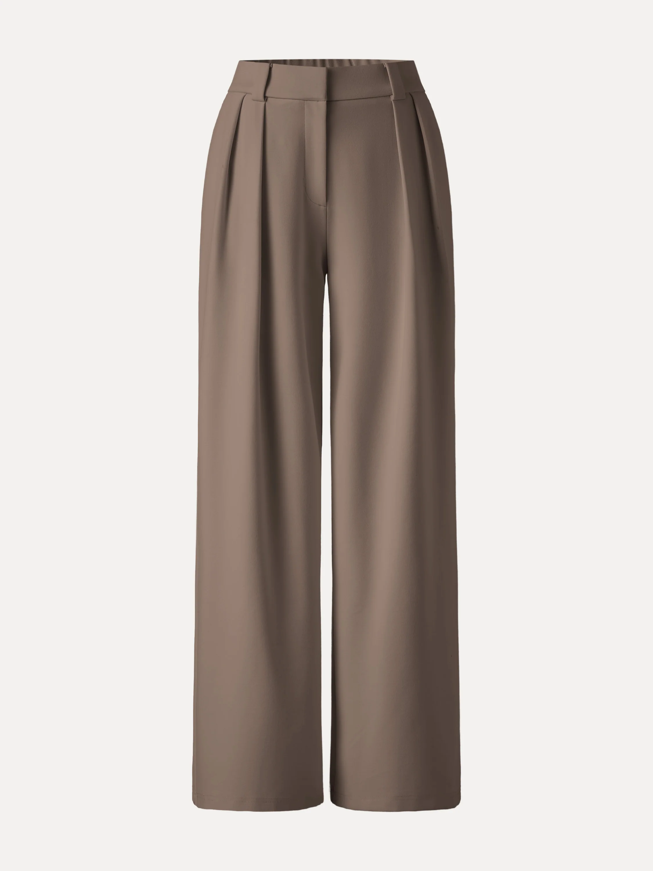 4-Way Stretch Drapey Mid Rise Wide Leg Work Pants - Image 22