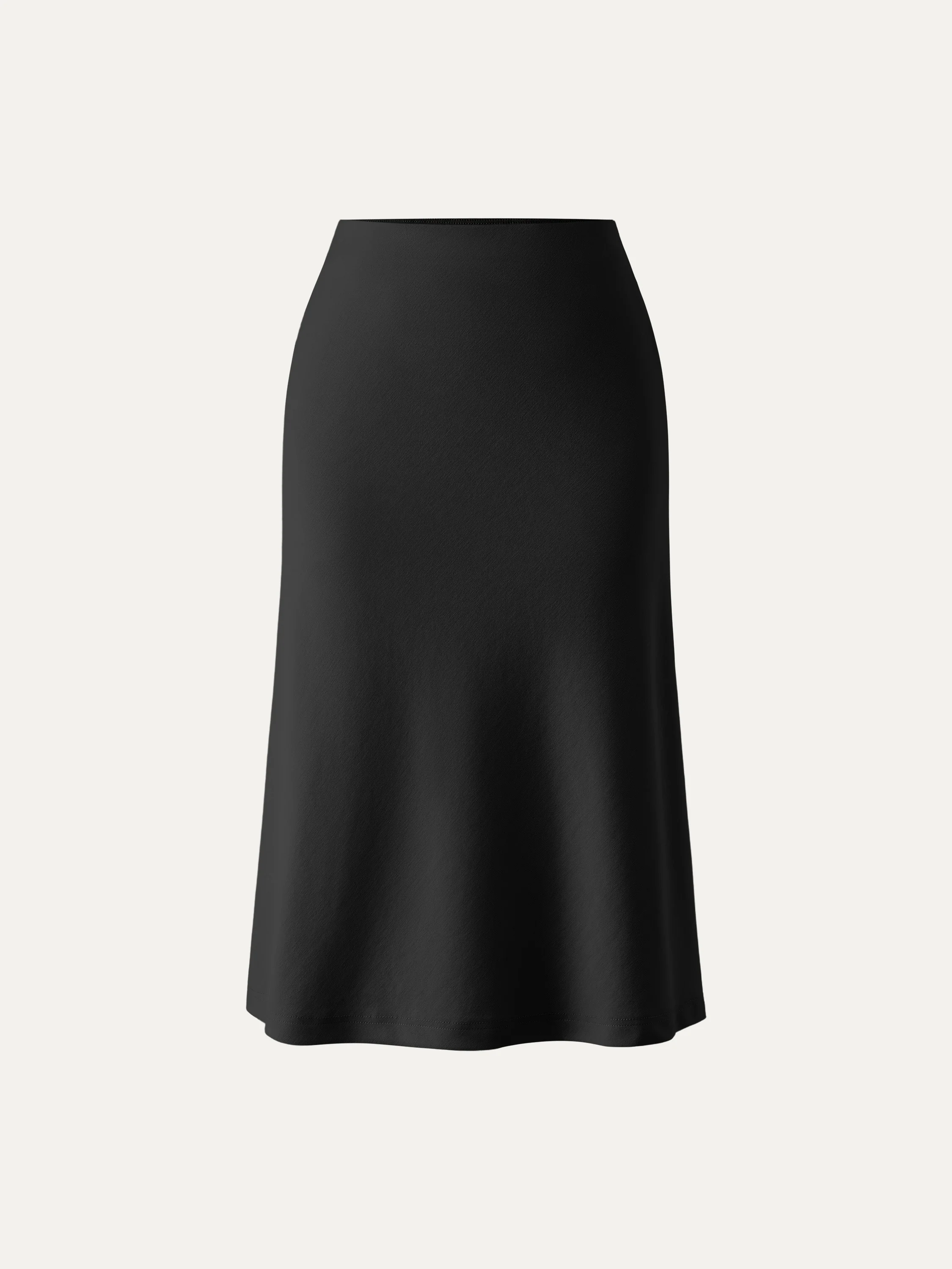 A-line Midi Skirt with Pockets - Image 11