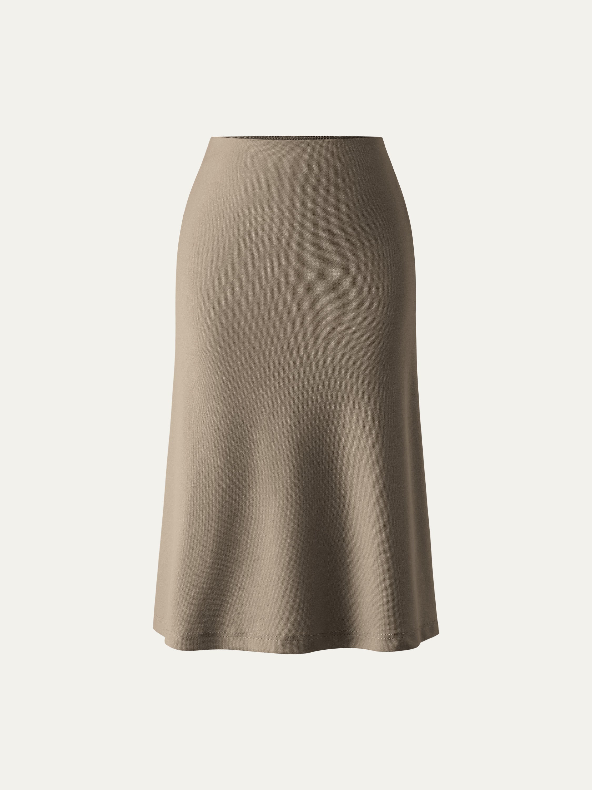 A-line Midi Skirt with Pockets - Image 12