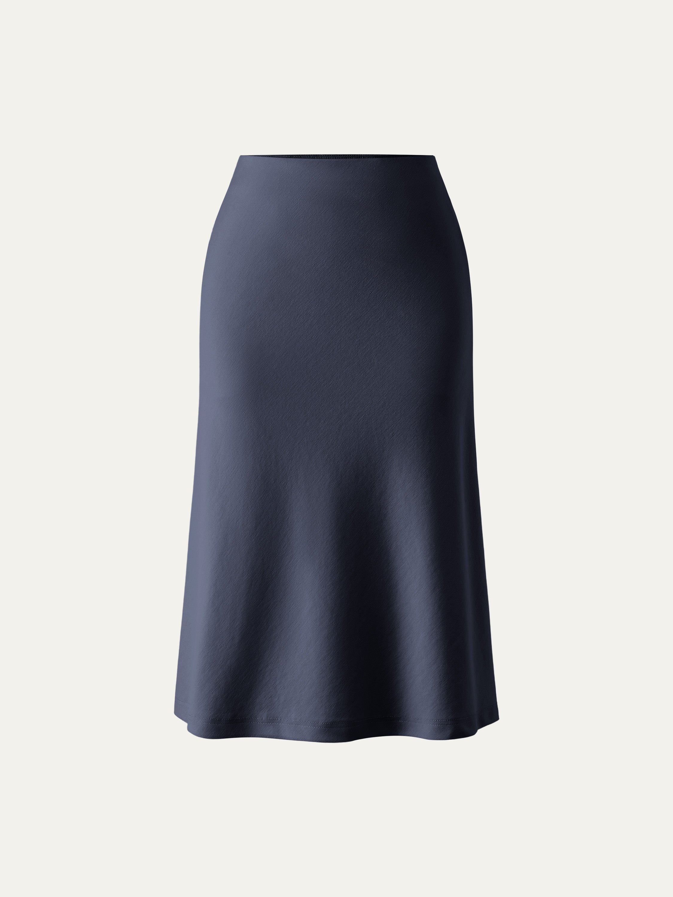 A-line Midi Skirt with Pockets - Image 13