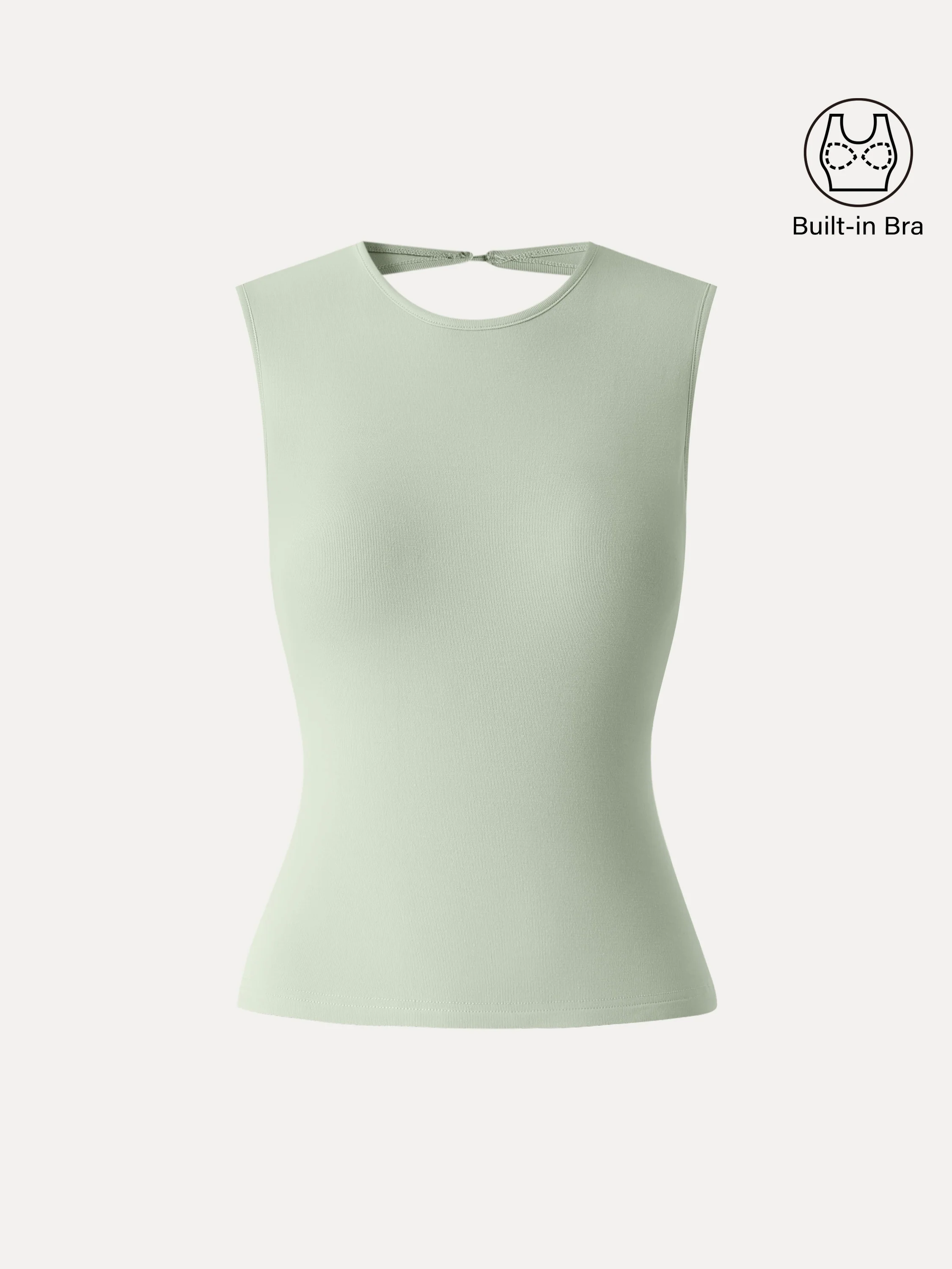Back Smoothing Cooling Open-Back Bra Tank - Image 14