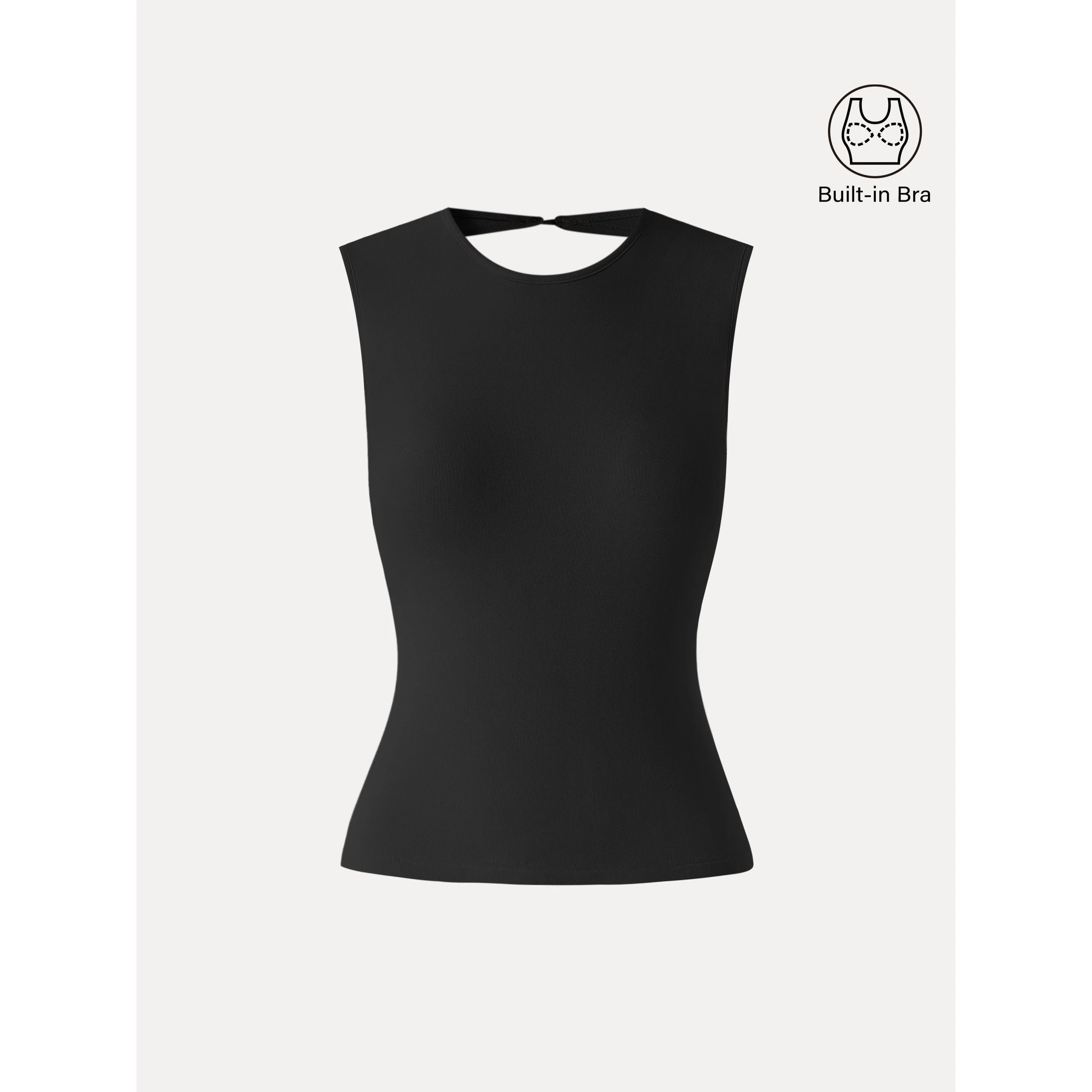 Back Smoothing Cooling Open-Back Bra Tank - Image 17