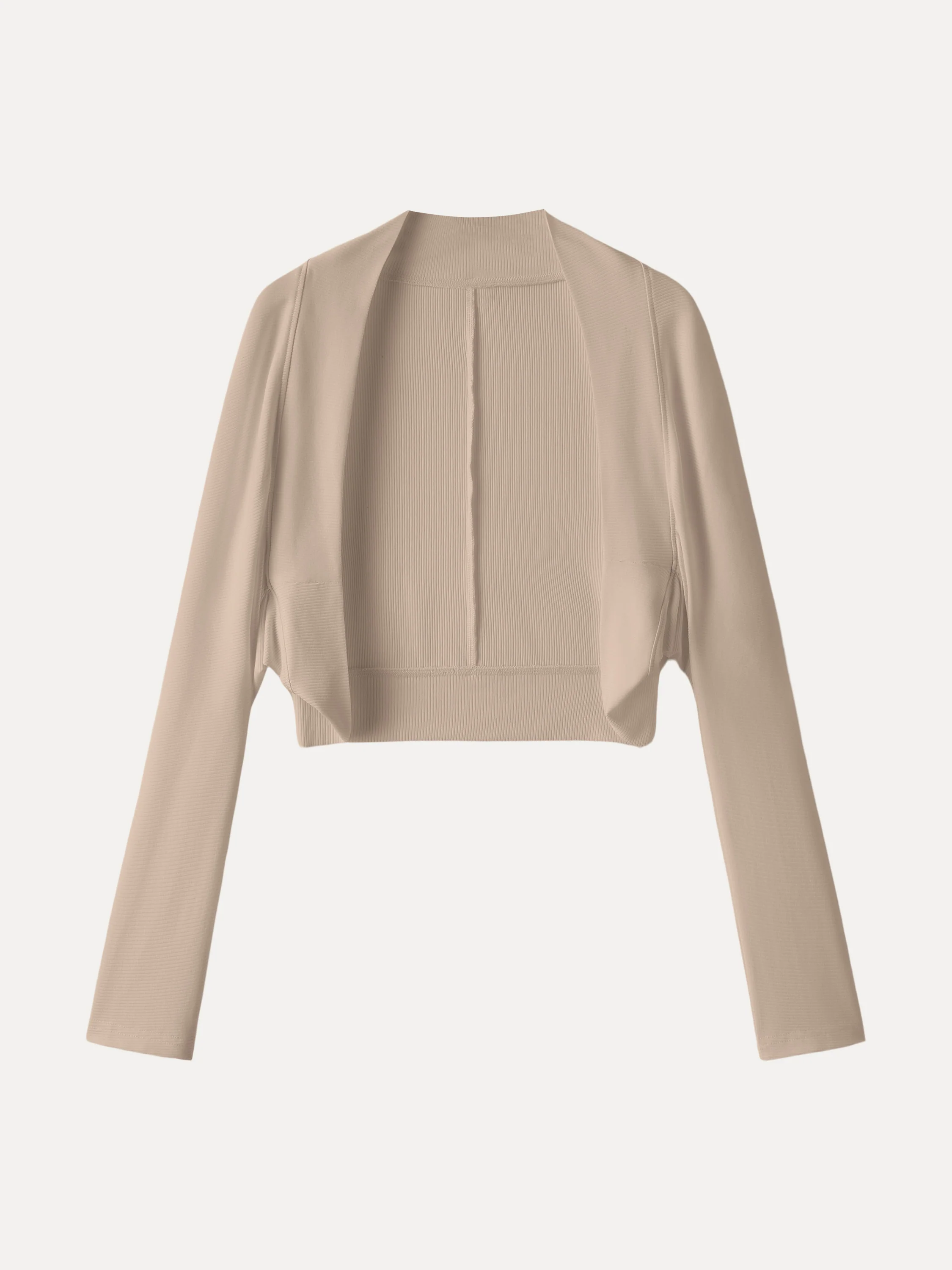 Bamboo Blend Breathable Summer Cropped Shrug Cardigan - Image 11