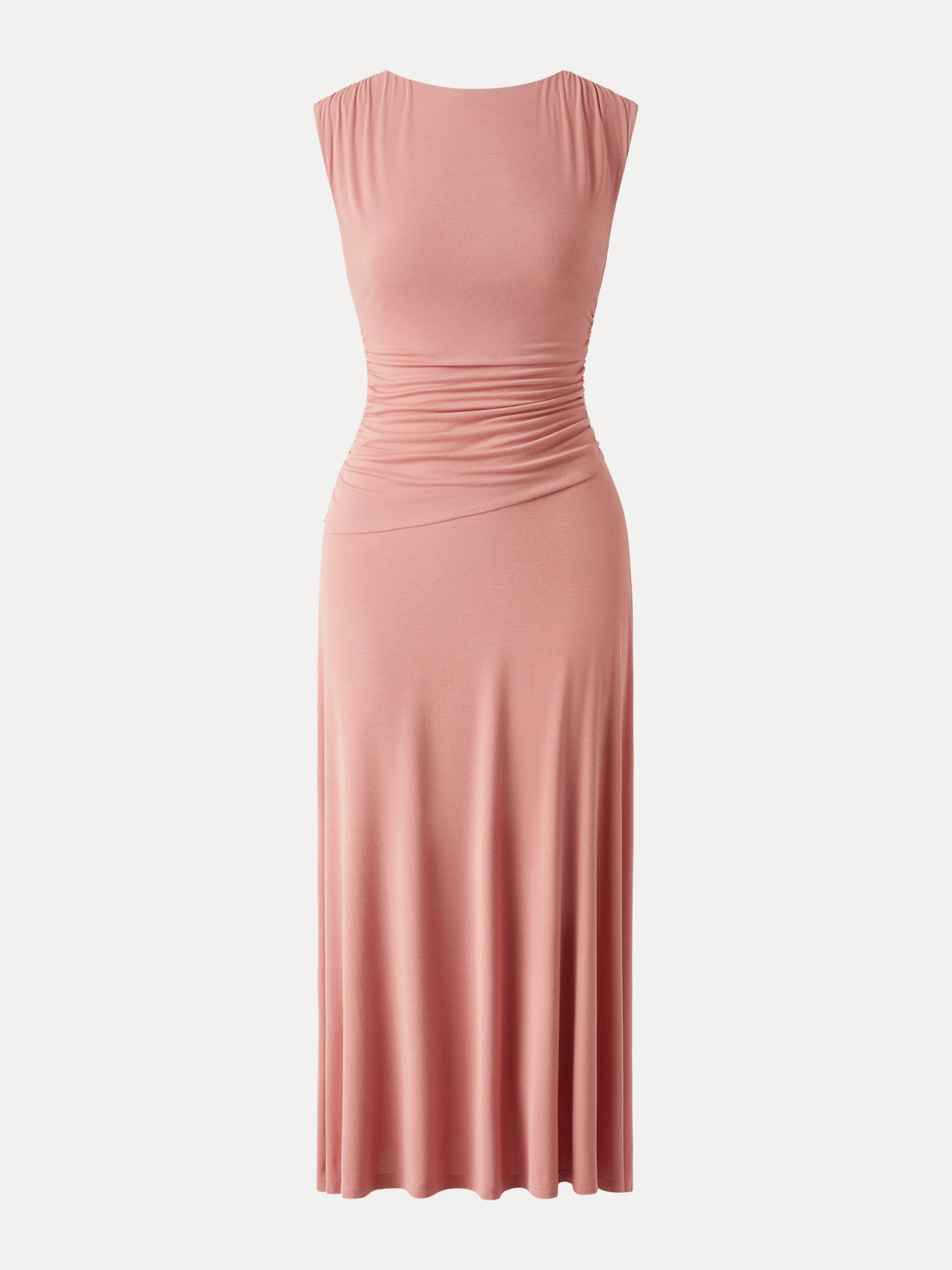 Breezy Cooling Side Ruched Maxi Dress - Image 8