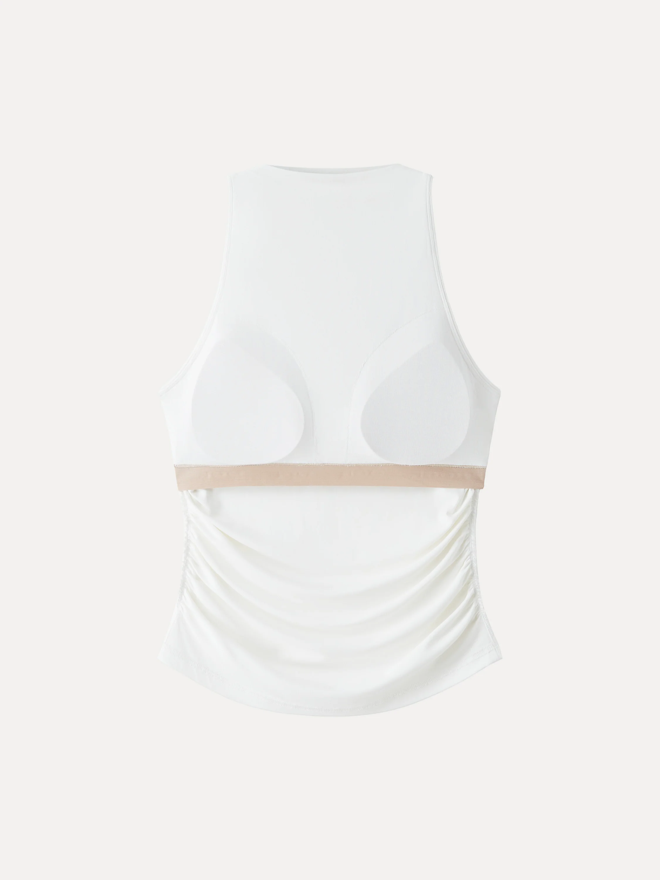 Cooling Ruched Sleeveless Bra Tank - Image 11