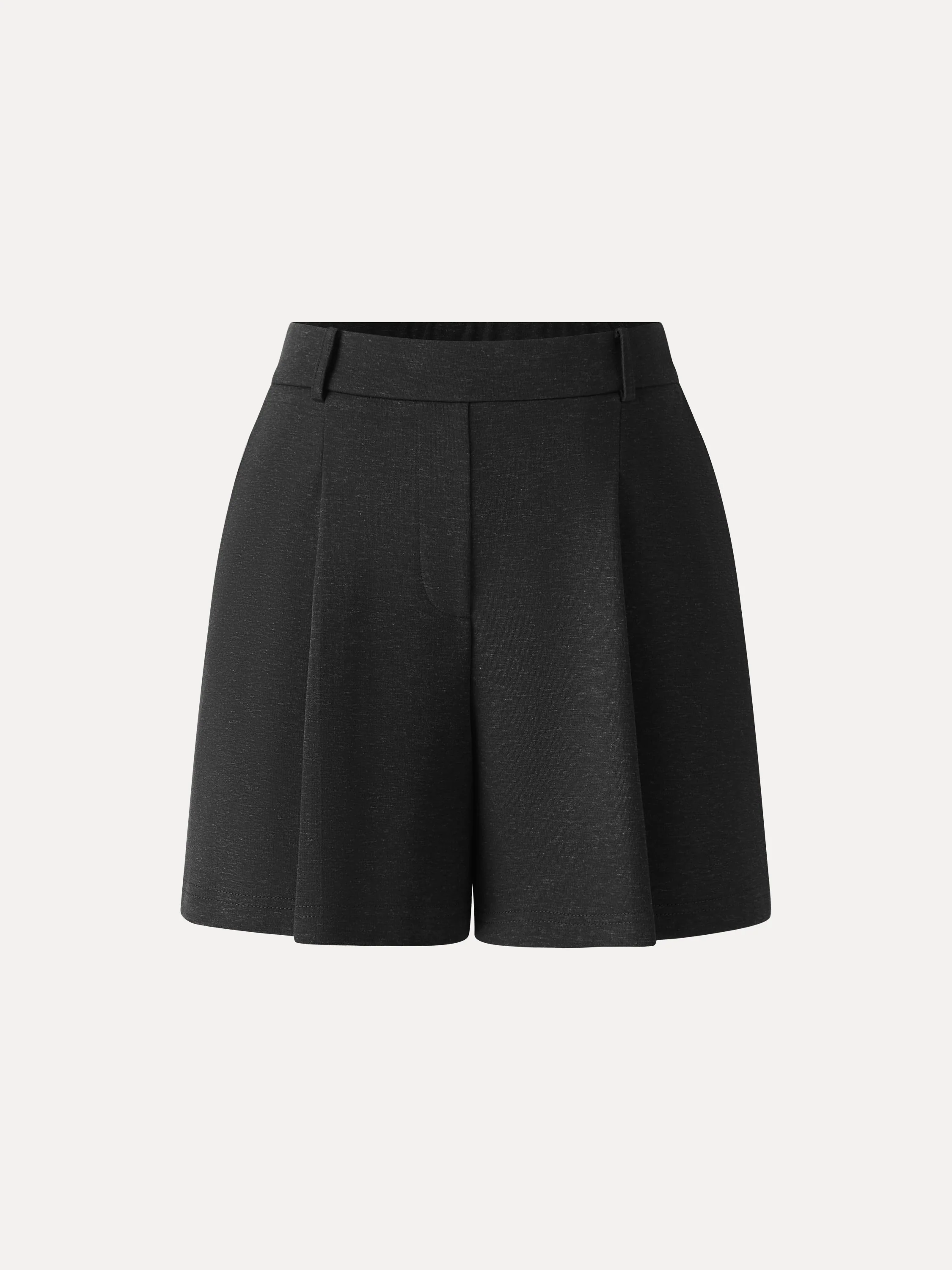 Cotton-Linen Blend Tailored Shorts - Image 13