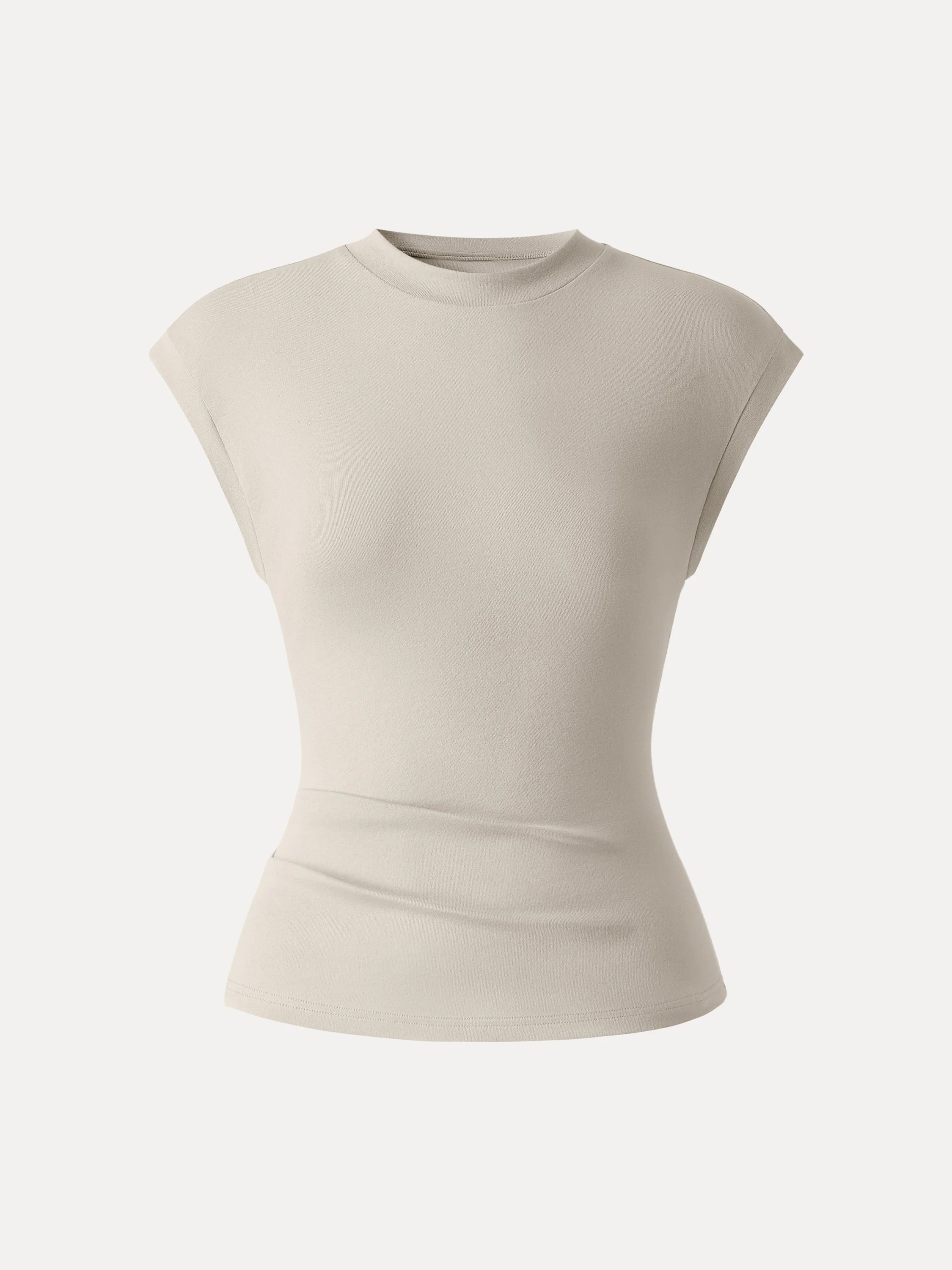 Cotton Lyocell Elevated Crew Neck Everyday Tee - Image 11