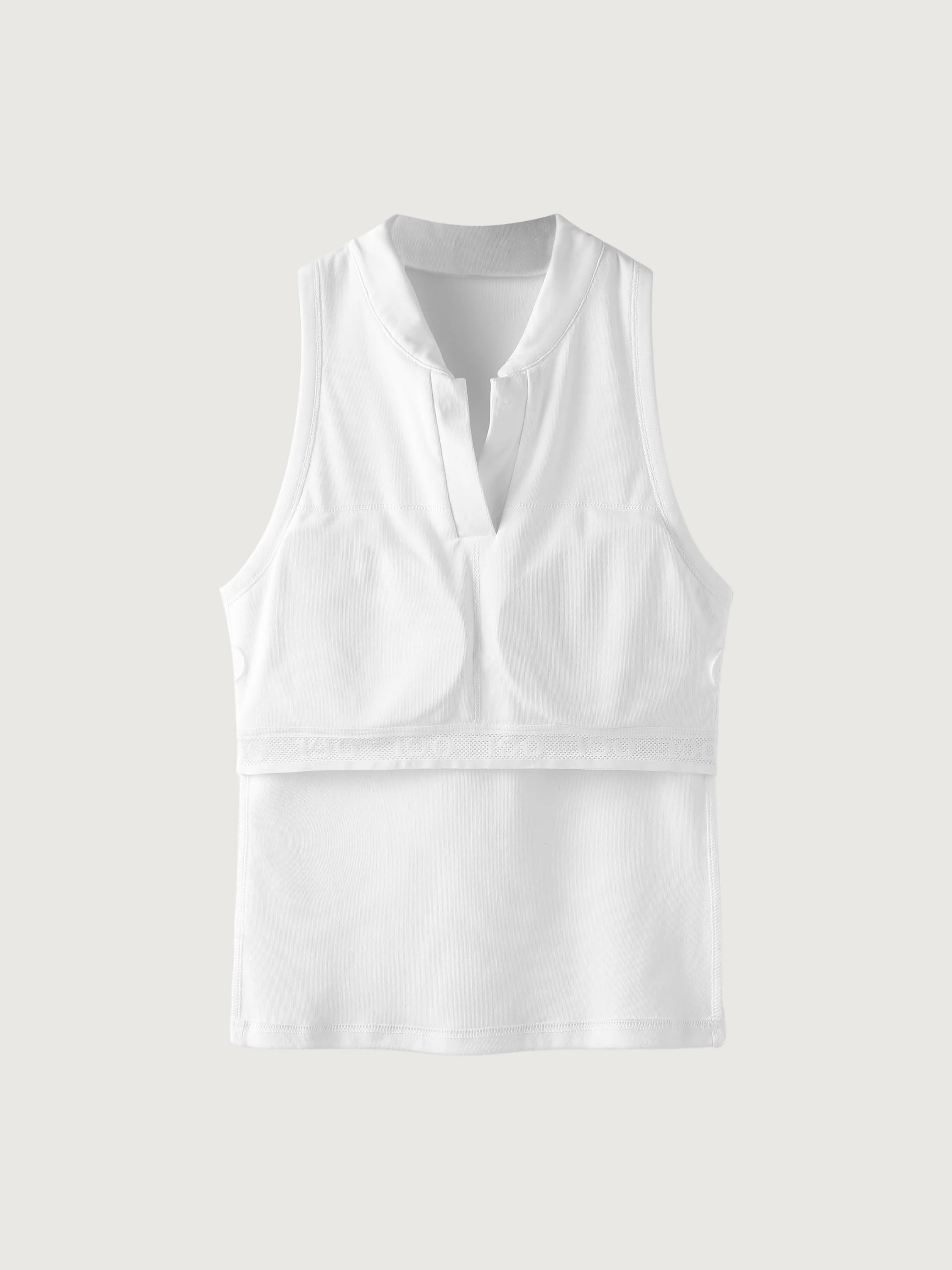 Cotton Polo Bra Tank - Image 9
