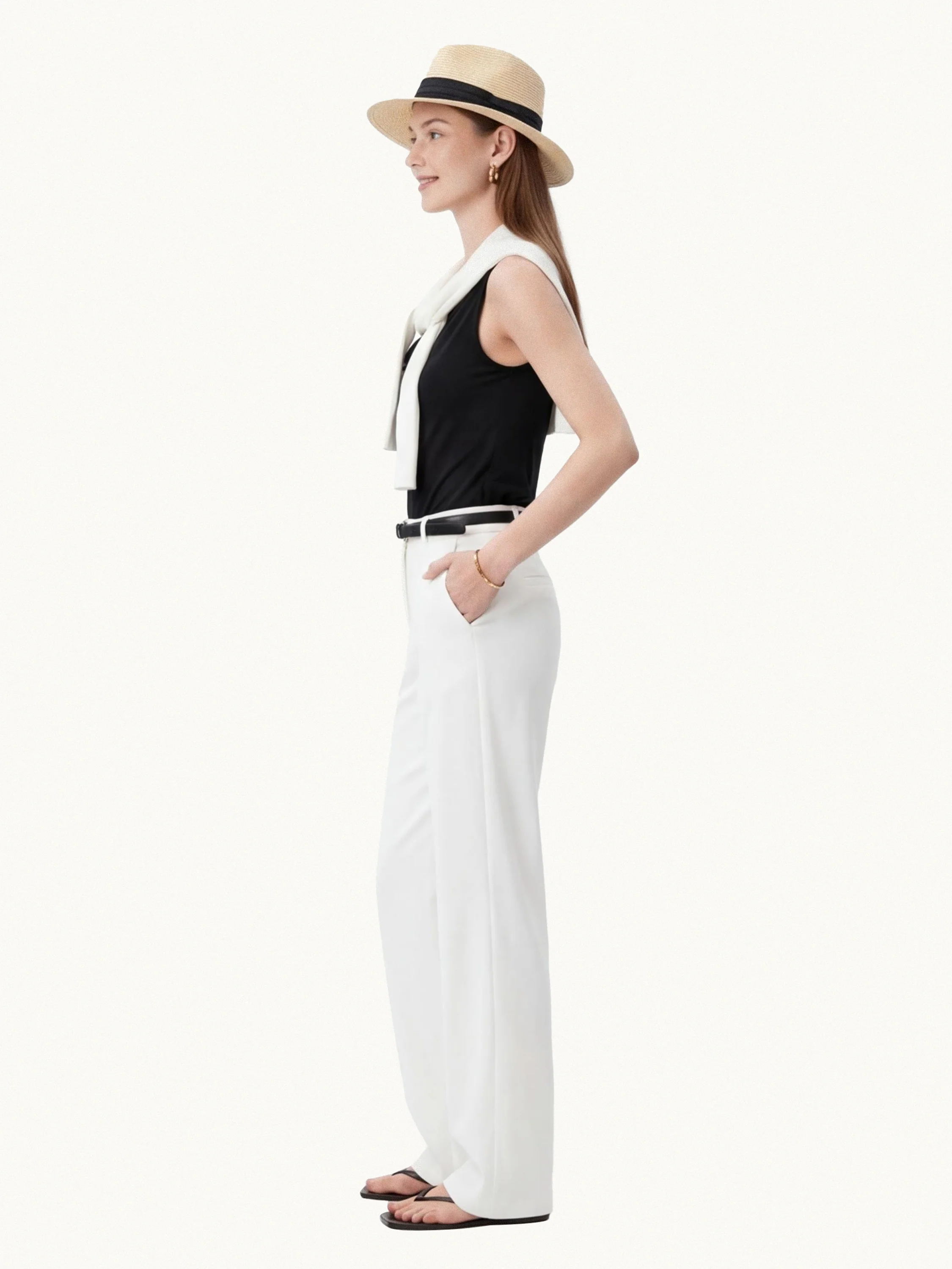 Cowl Neck Bra Tank - Image 18