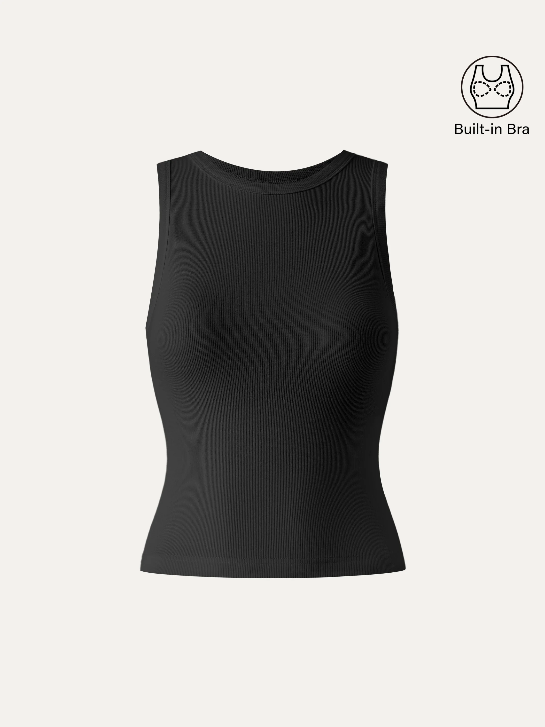 Crewneck Cotton New Airy Bra Tank - Image 18
