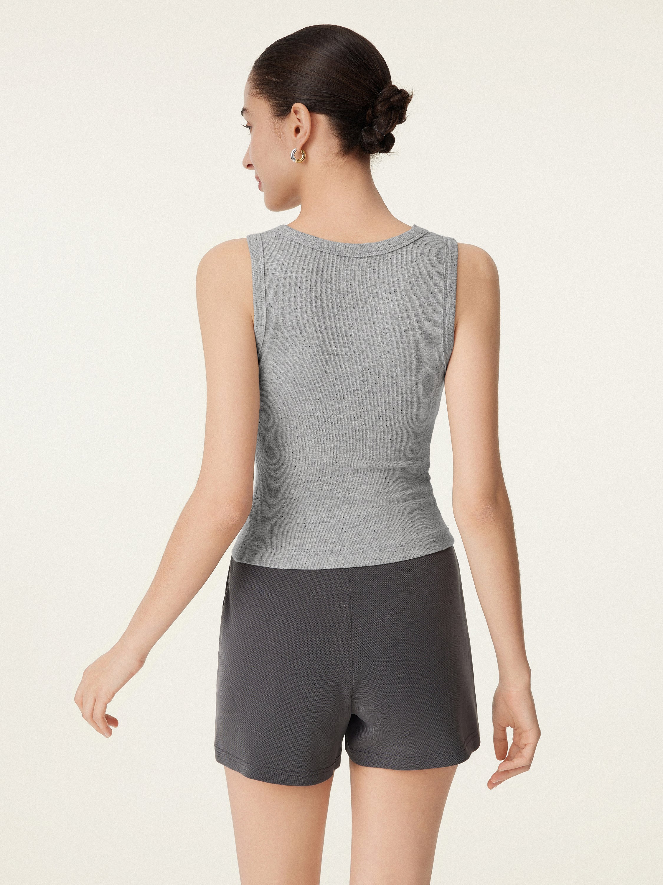 Crewneck Cotton New Airy Bra Tank - Image 14