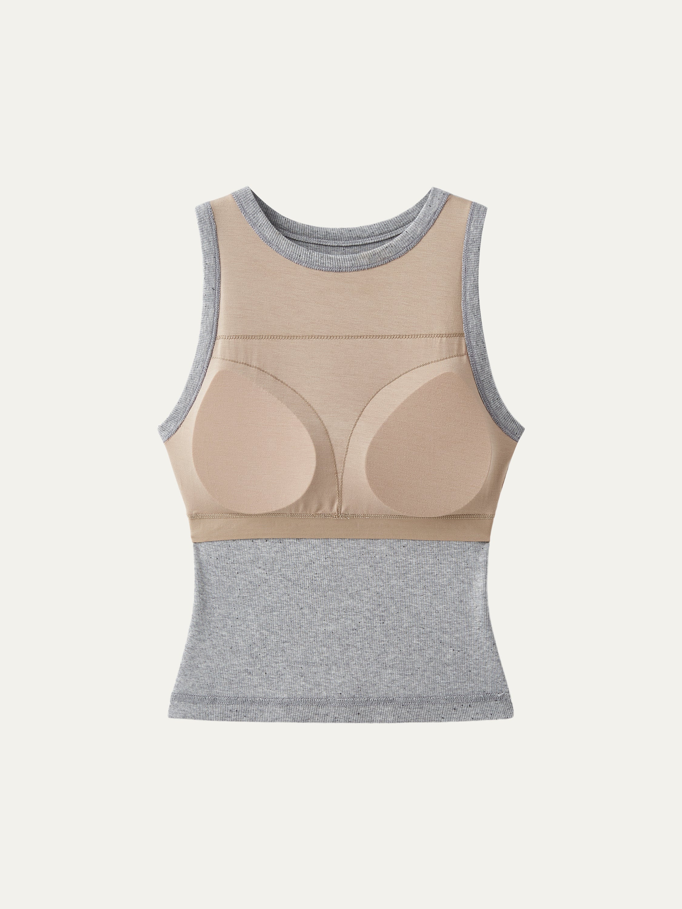 Crewneck Cotton New Airy Bra Tank - Image 15