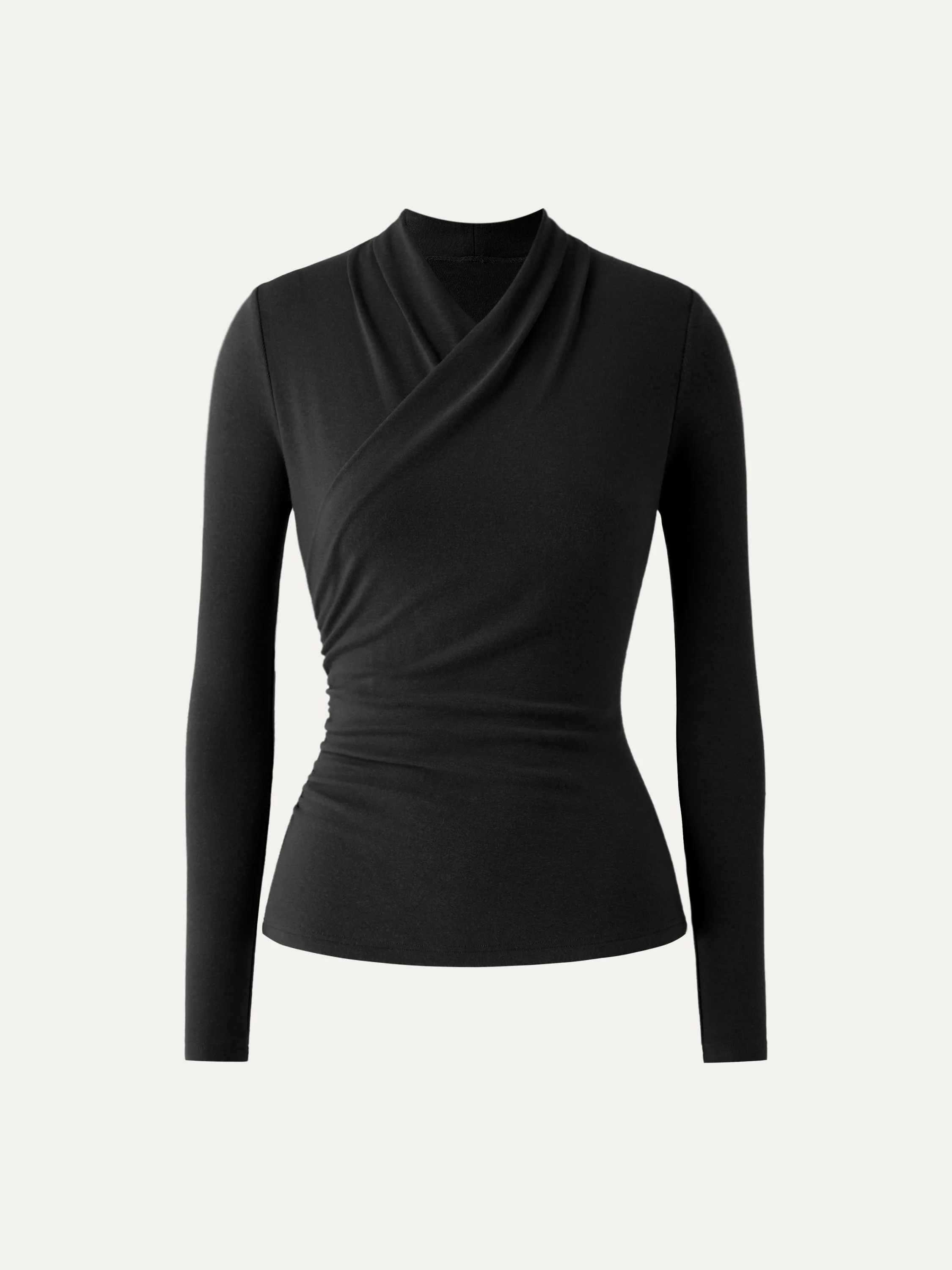Surplice Long Sleeve Top - Image 10