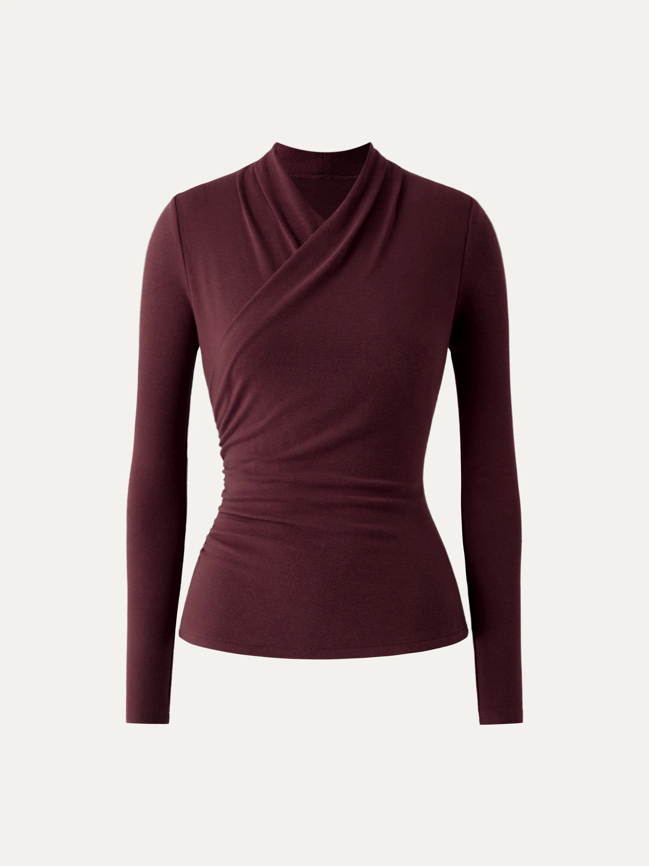 Surplice Long Sleeve Top - Image 11