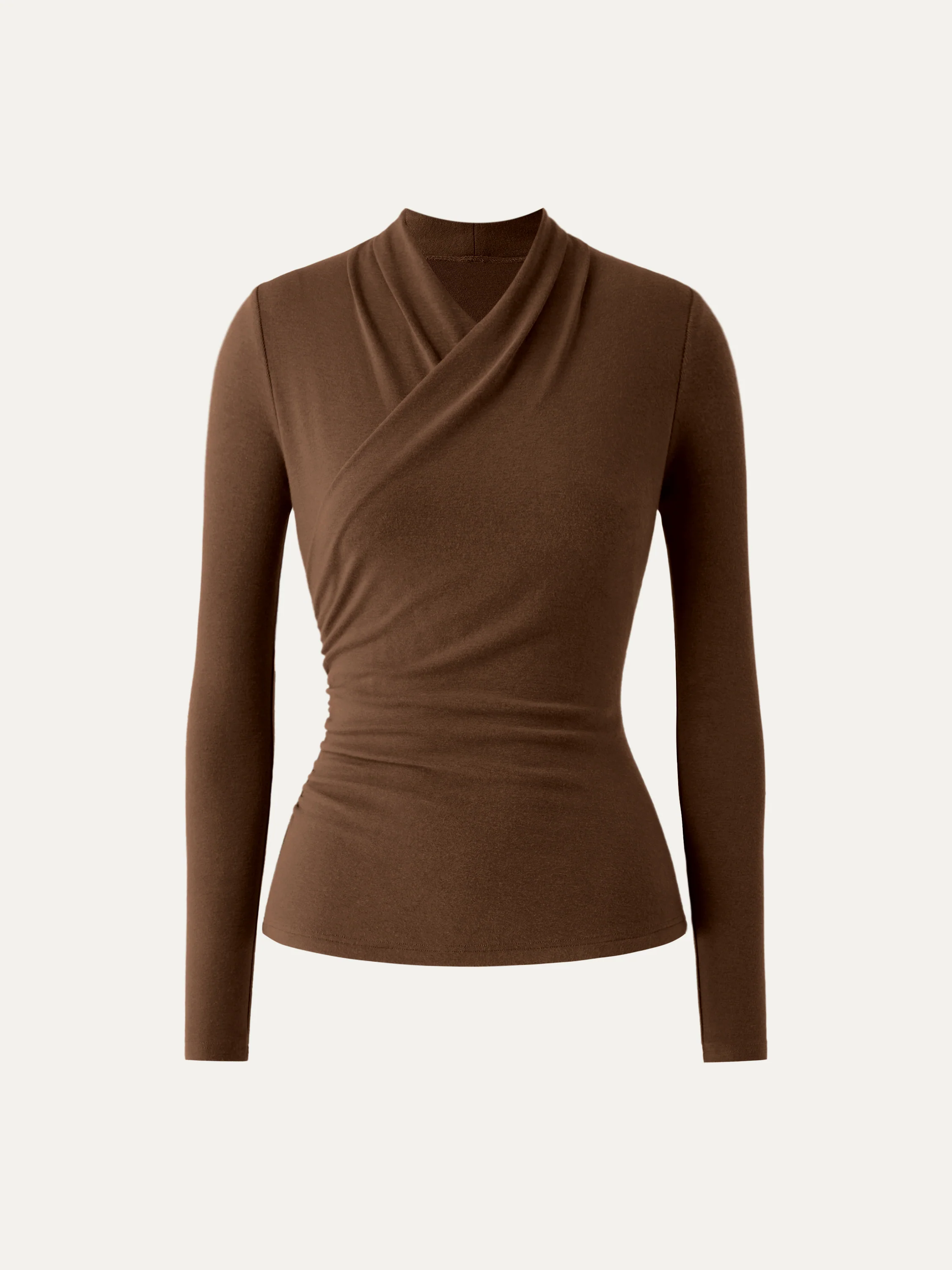 Surplice Long Sleeve Top - Image 15
