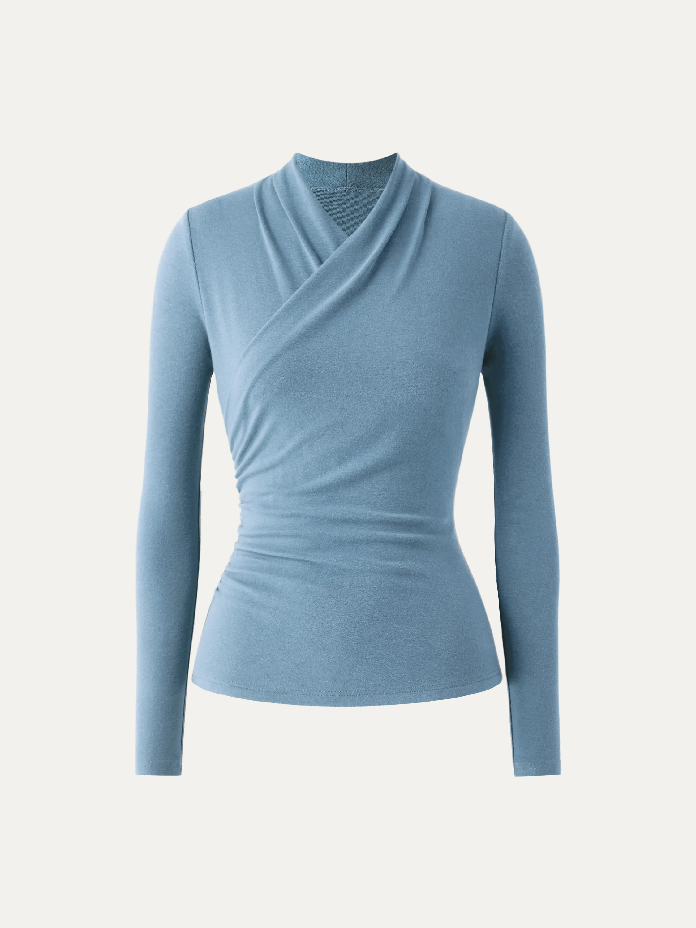 Surplice Long Sleeve Top - Image 16
