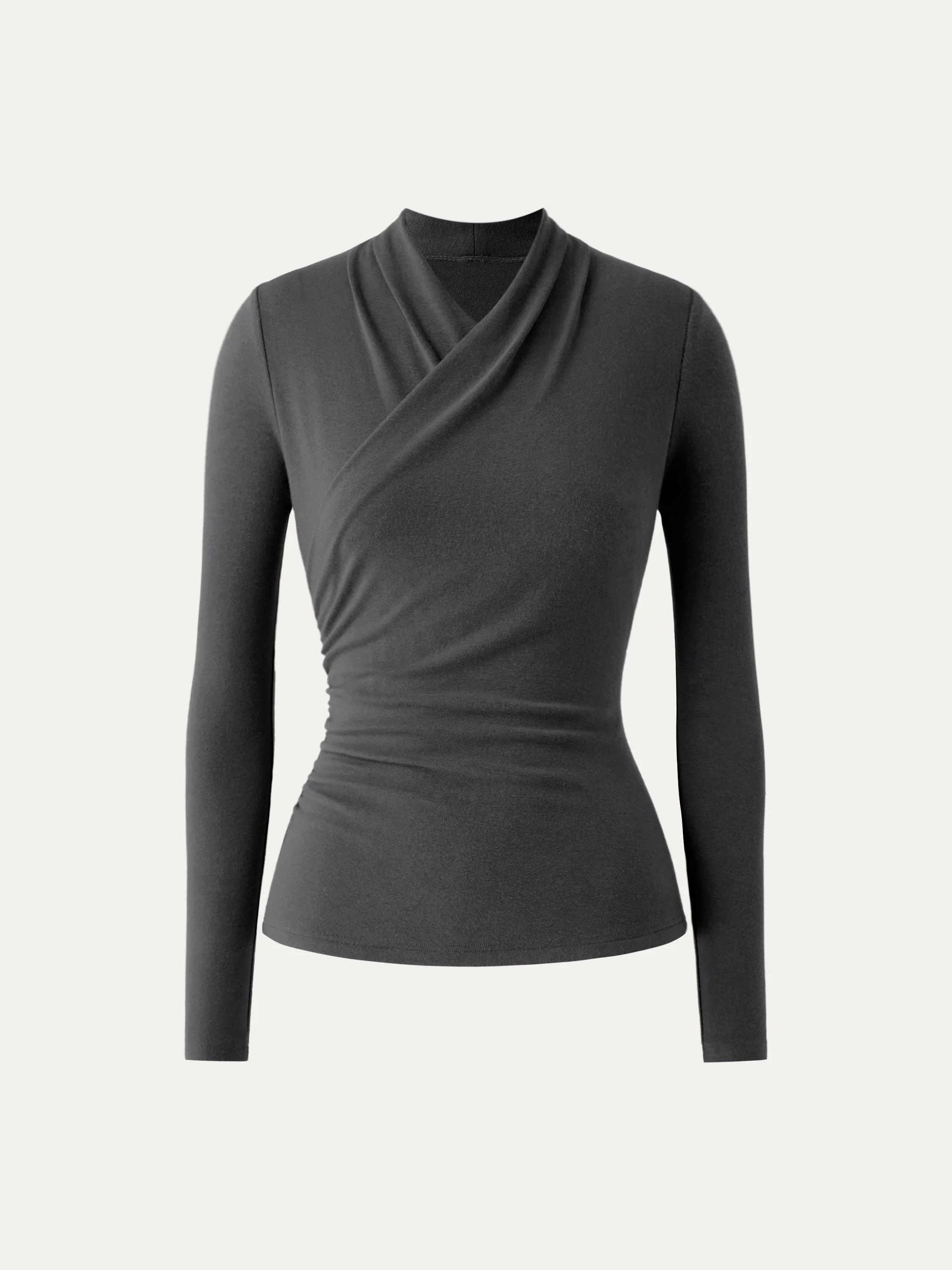 Surplice Long Sleeve Top - Image 17
