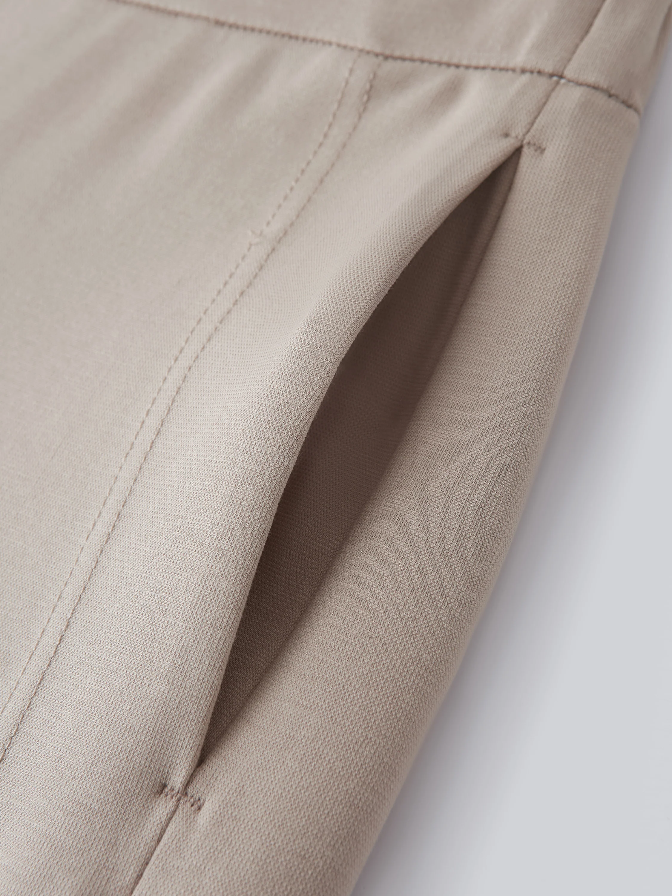 Drapey Mid Rise Wide Leg Pull-on Pants with Pockets - Image 7