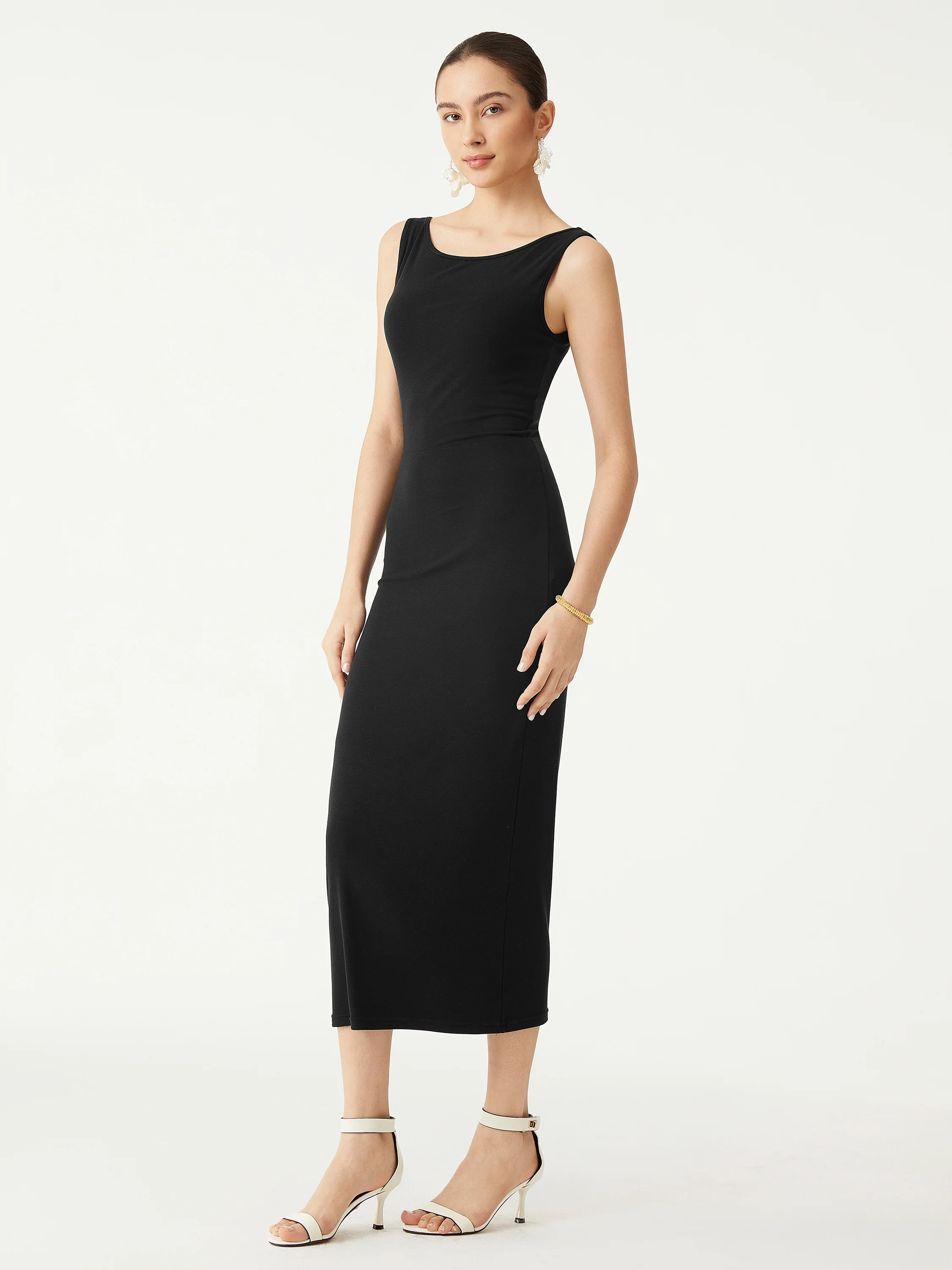 Open-Back Tank Bra Dress - Image 5