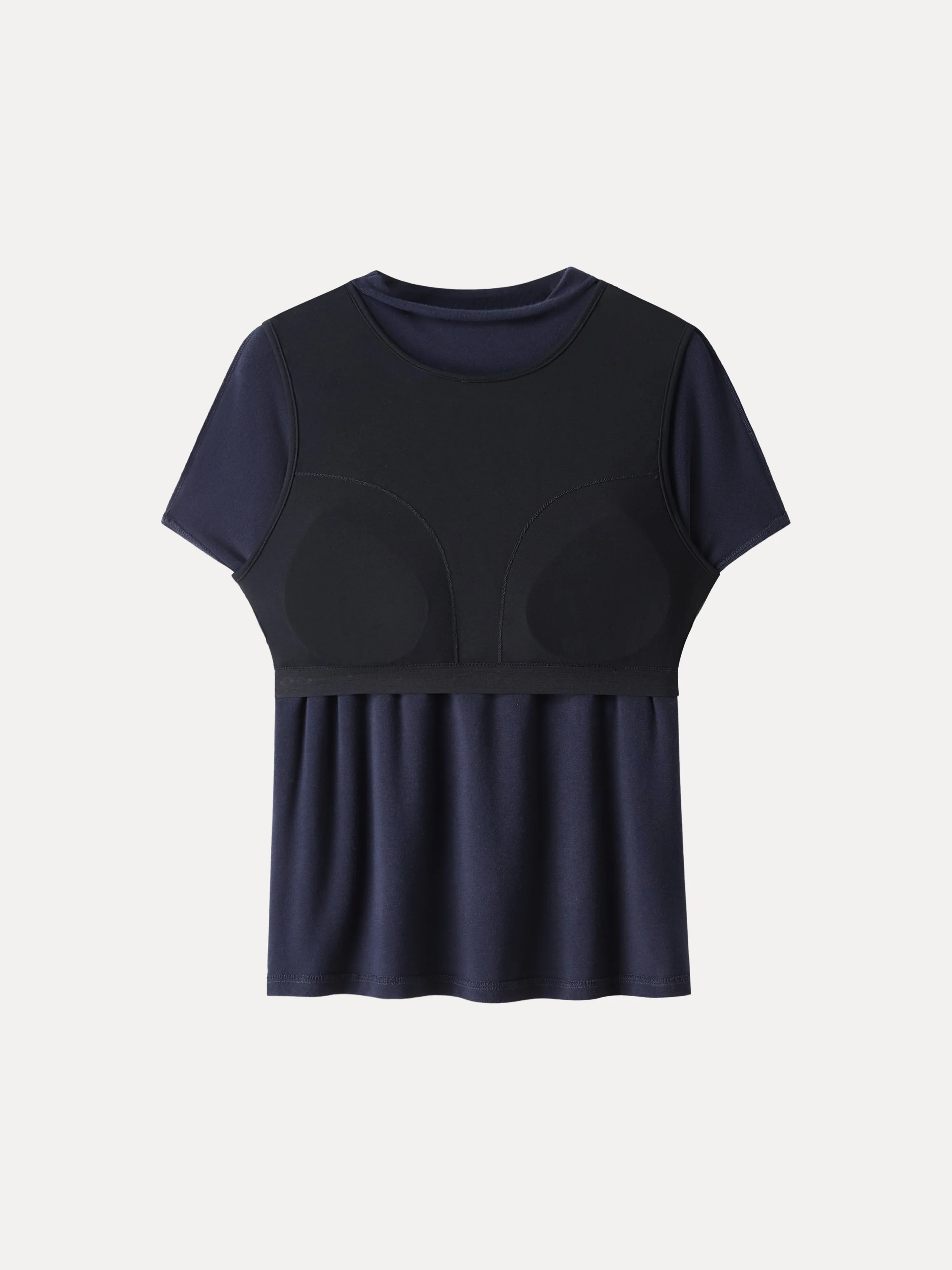Essential Mockneck Short sleeves Bra Top - Image 14