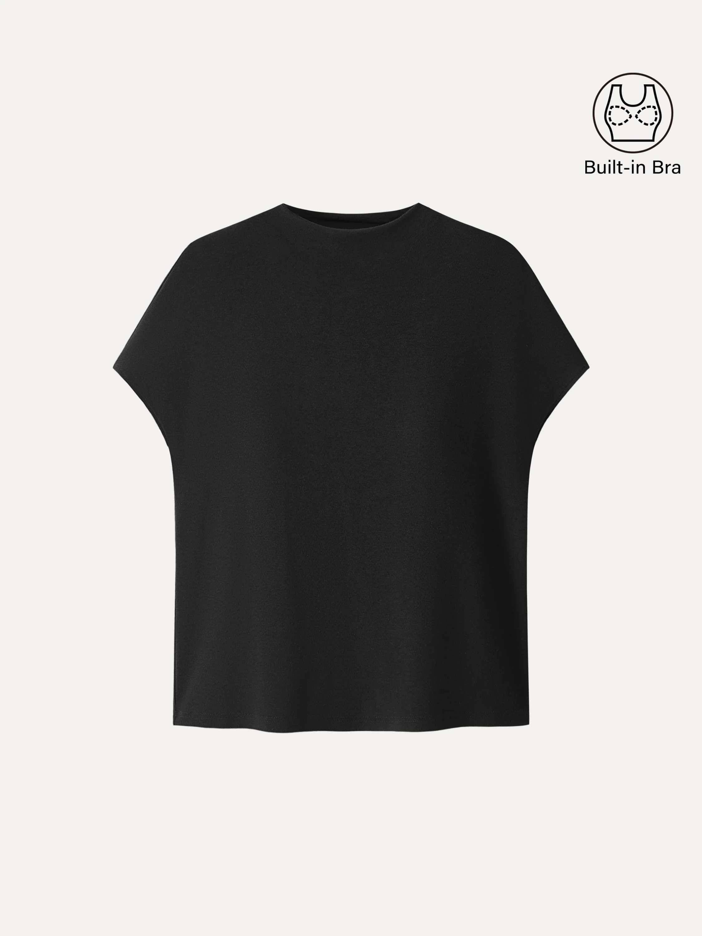 Essential Mockneck Short sleeves Bra Top - Image 17