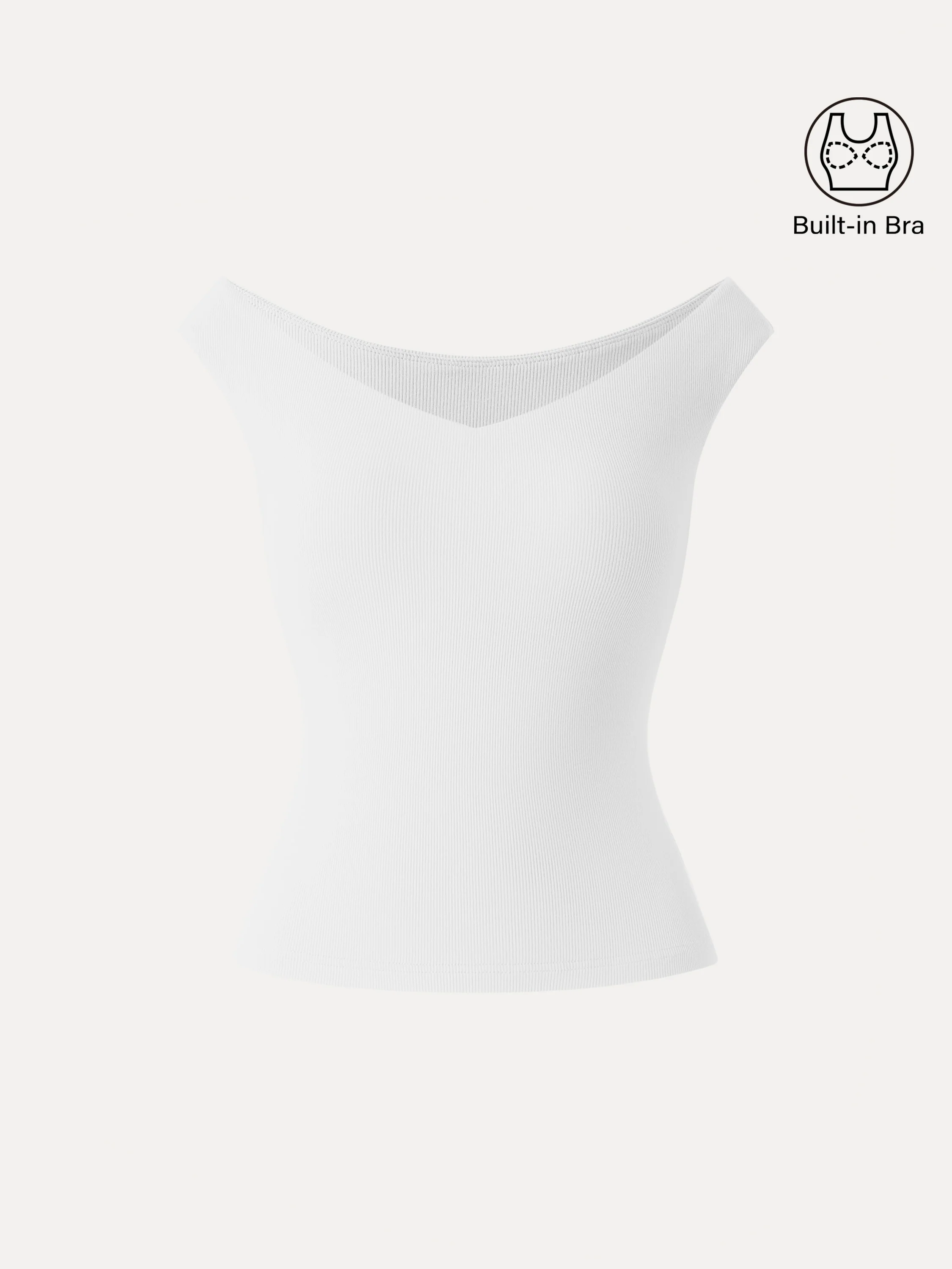 Essential V-neck New Airy Bra Top - Image 10