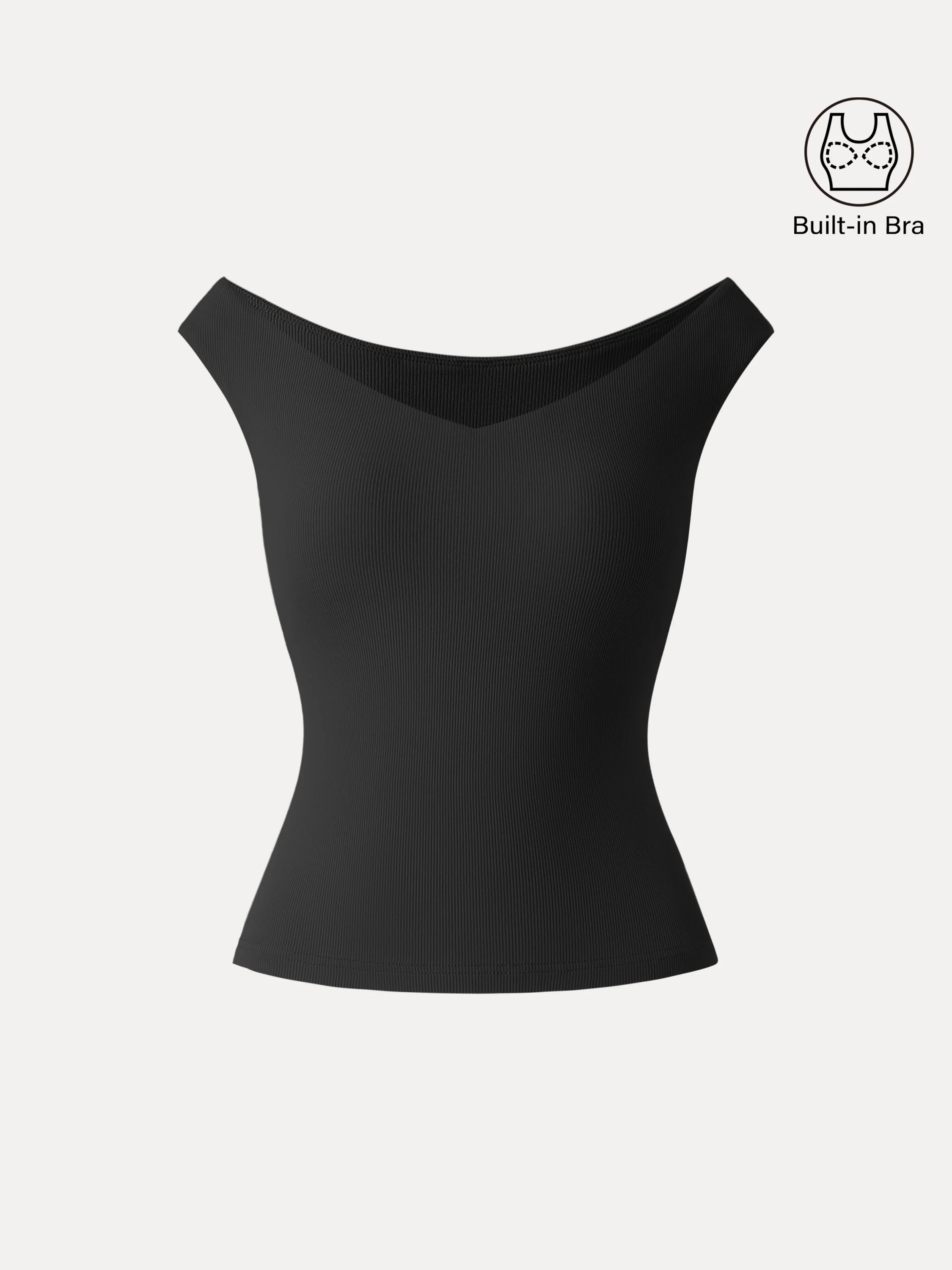 Essential V-neck New Airy Bra Top - Image 20