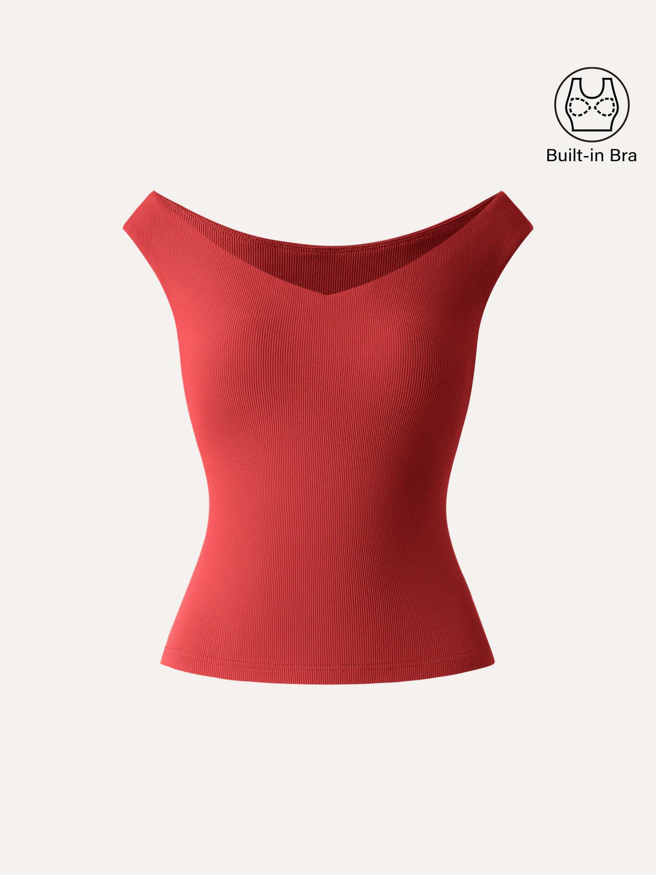 Essential V-neck New Airy Bra Top - Image 8