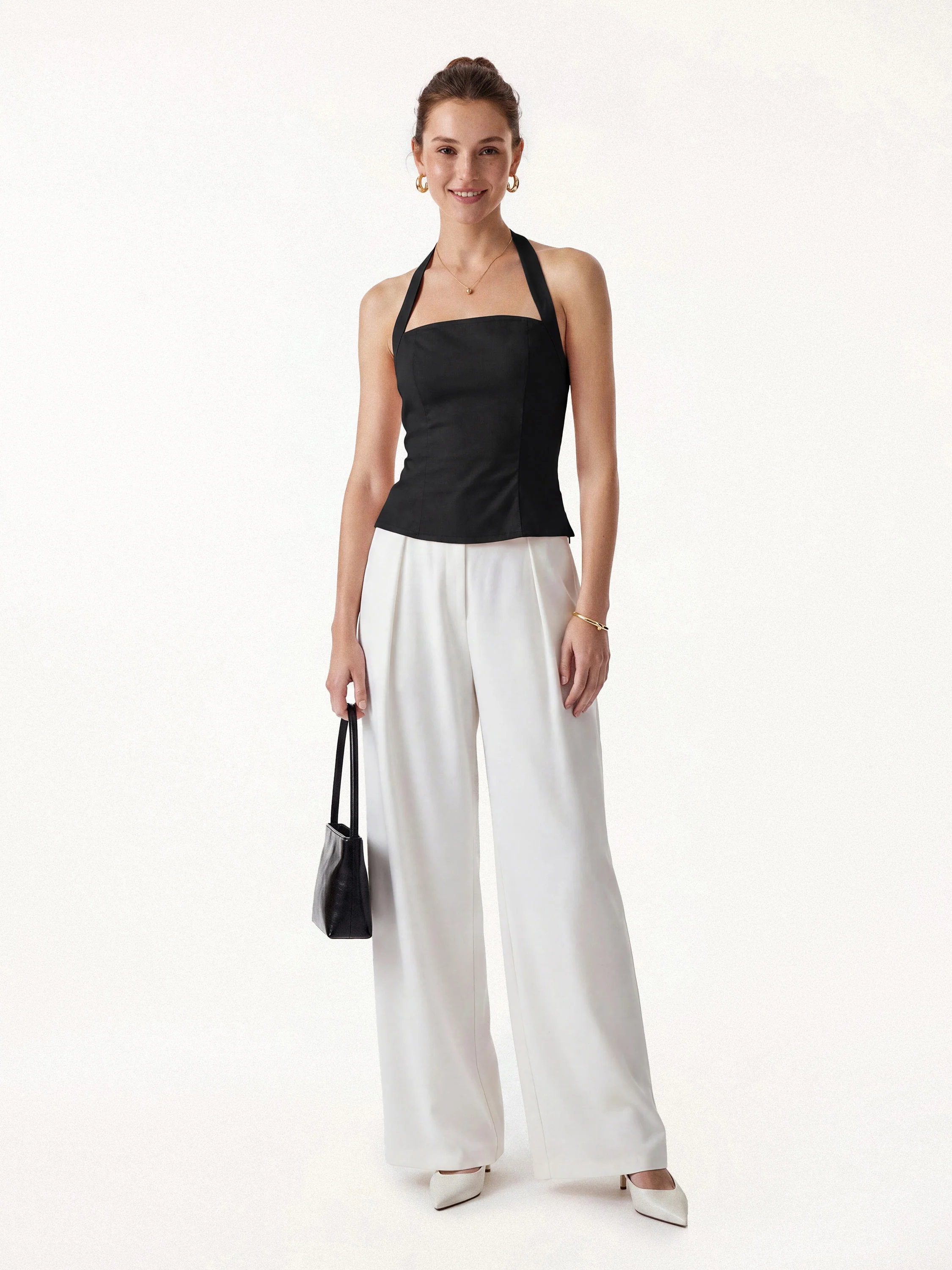 Halter Neck Smocked Top - Image 17