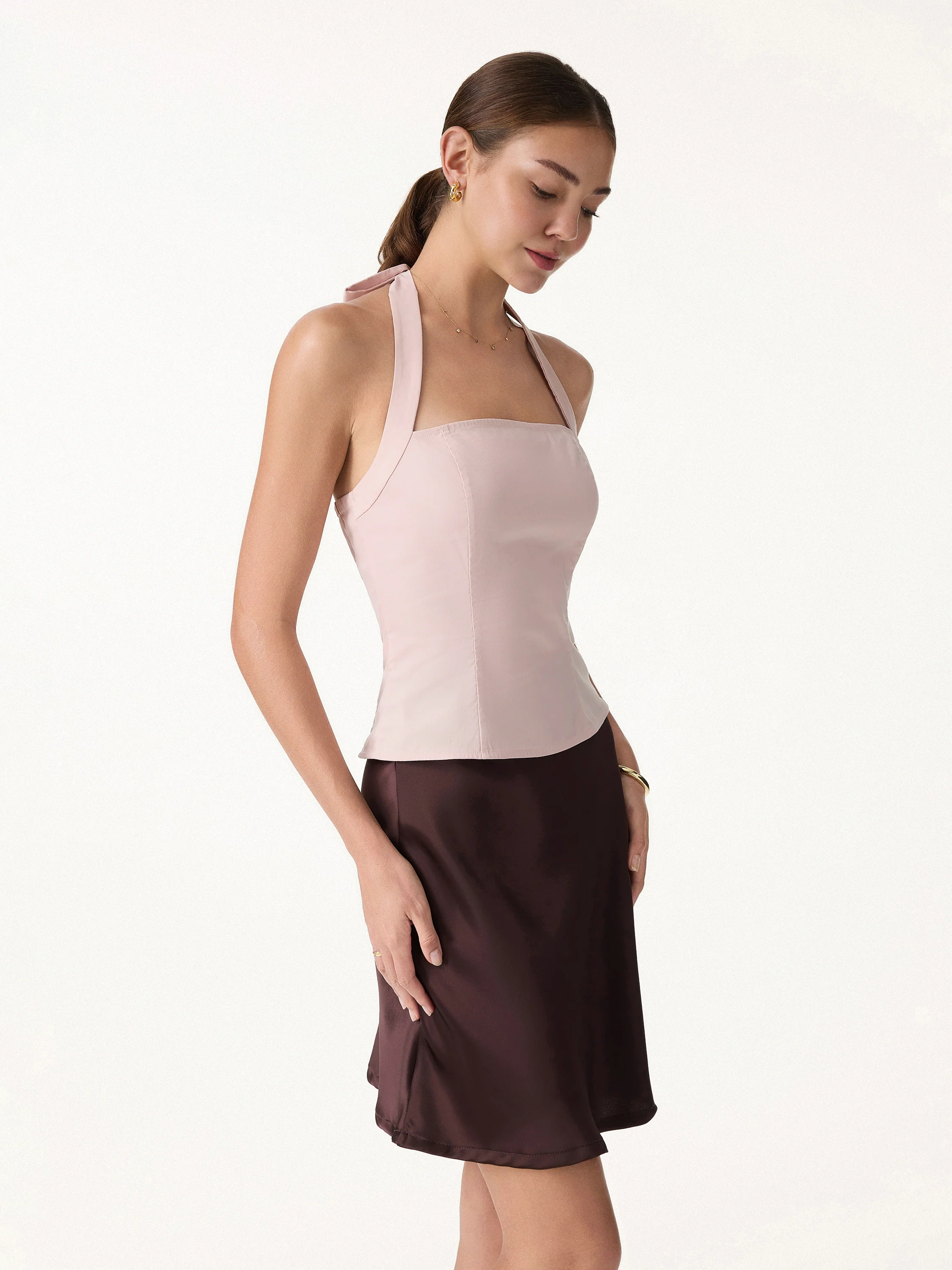Halter Neck Smocked Top - Image 9