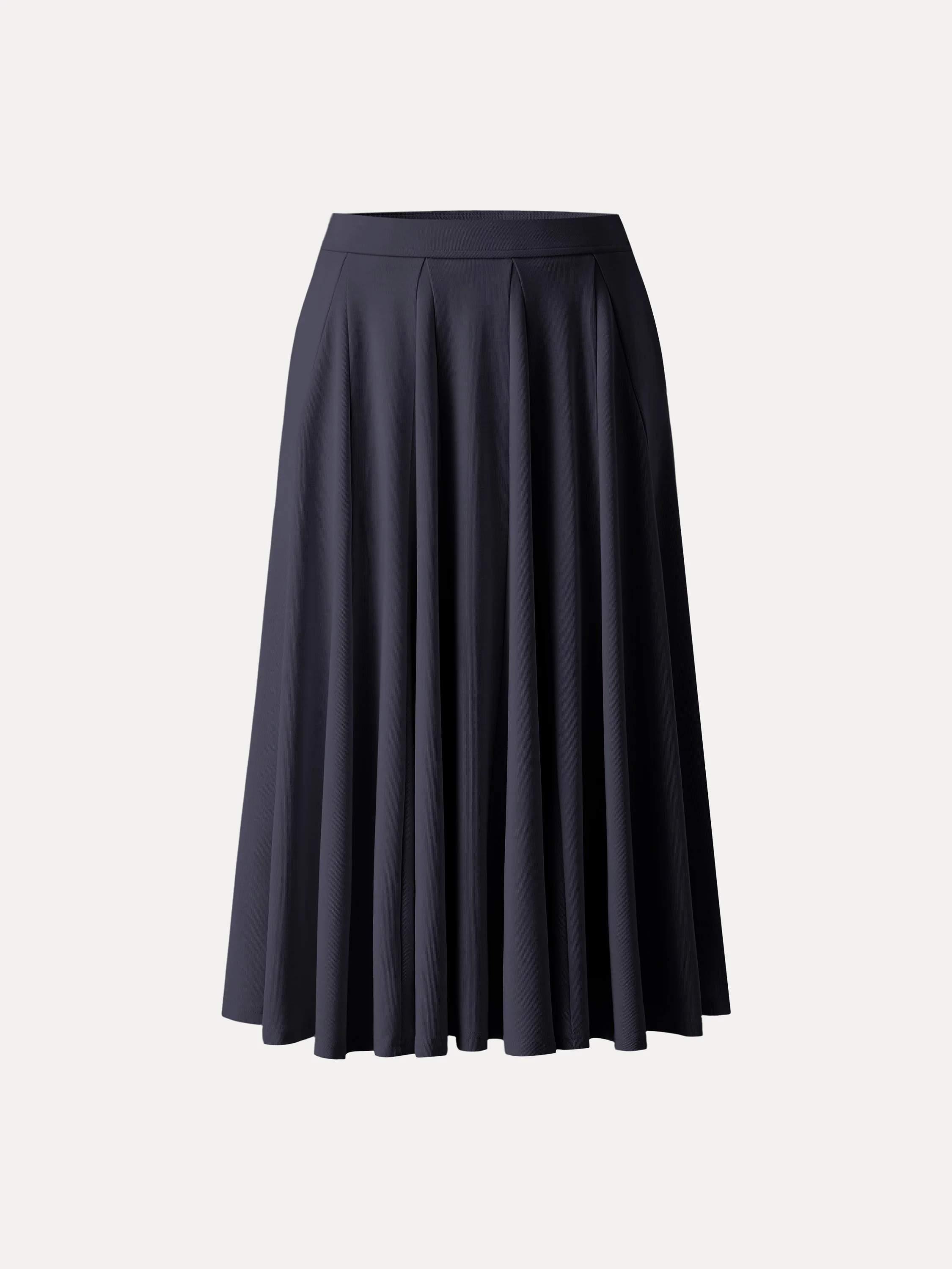 Lyocell Blend Volume Skirt with Pockets - Image 18