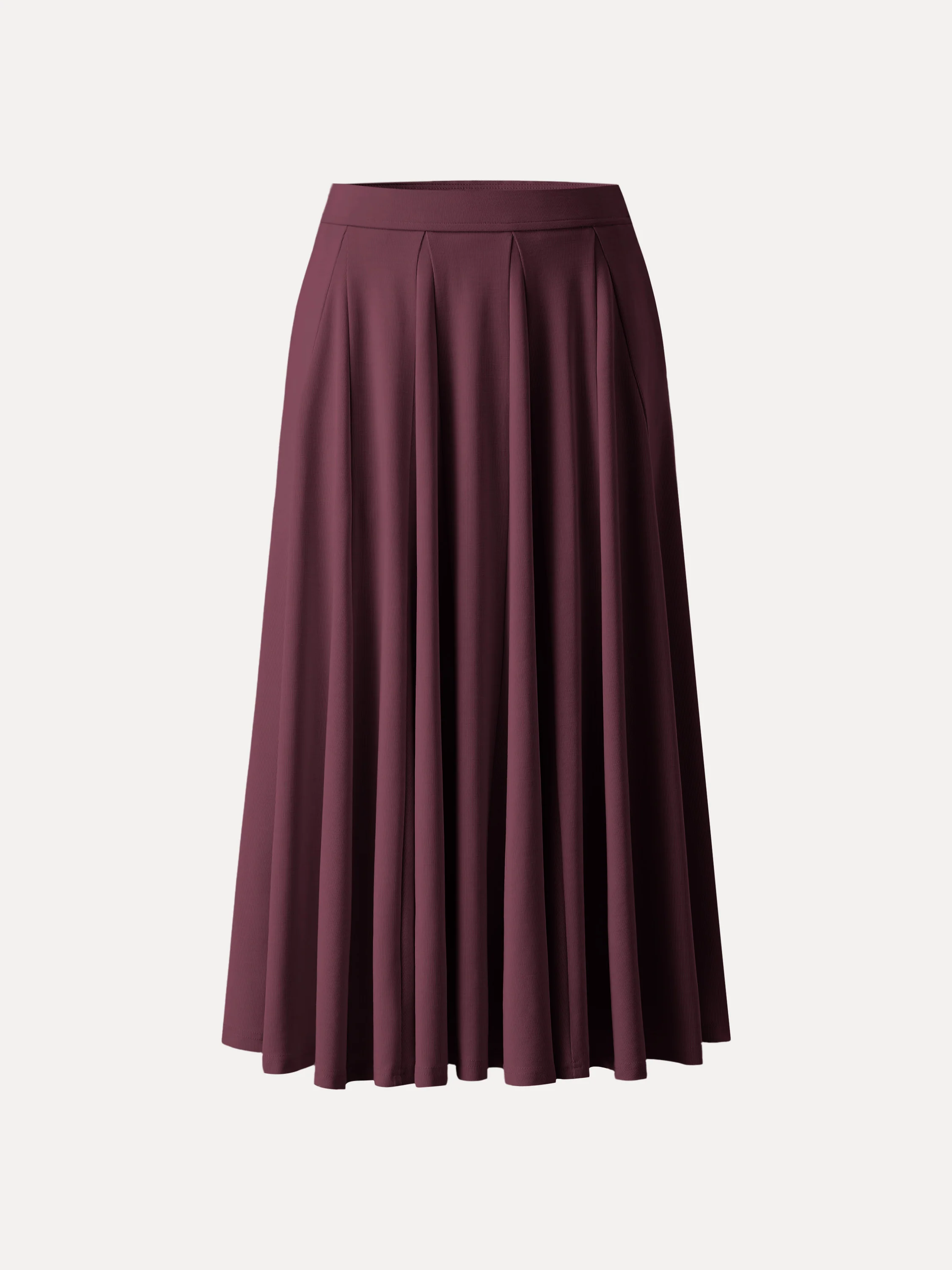 Lyocell Blend Volume Skirt with Pockets - Image 22