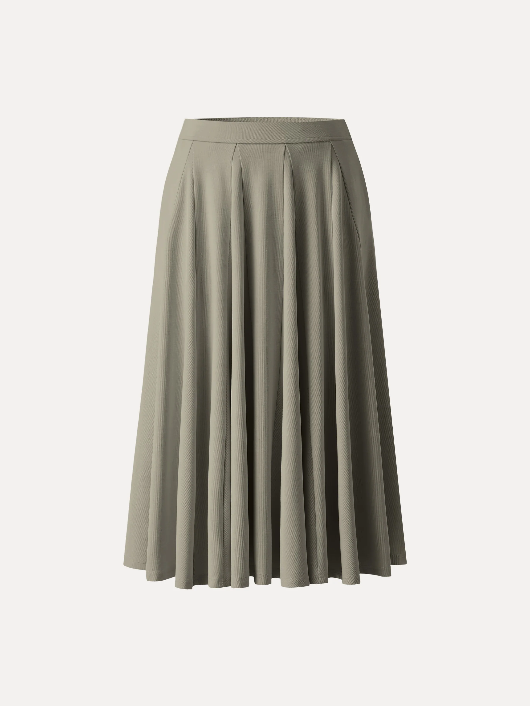 Lyocell Blend Volume Skirt with Pockets - Image 25