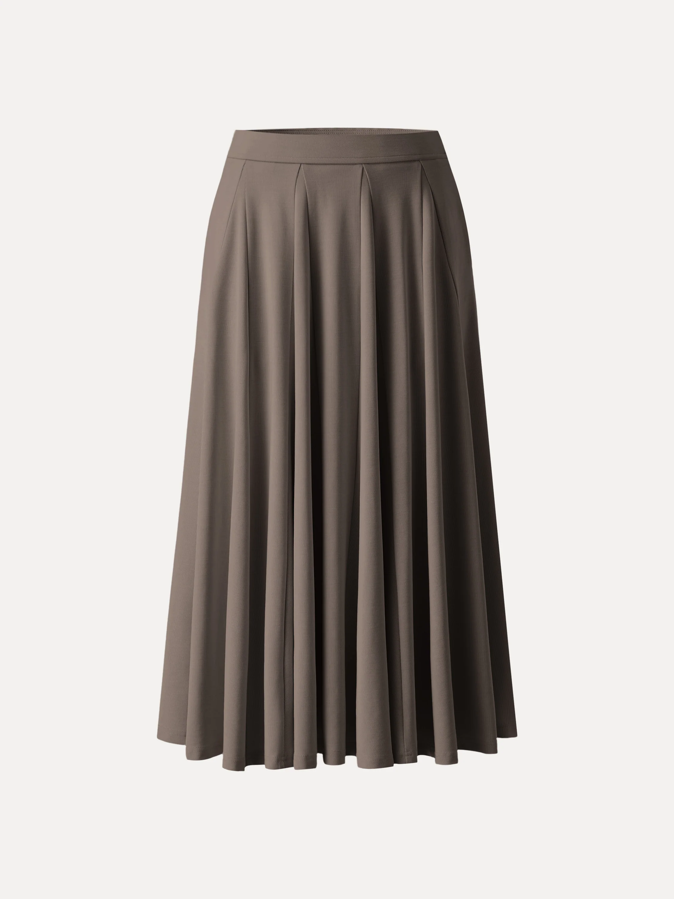 Lyocell Blend Volume Skirt with Pockets - Image 26