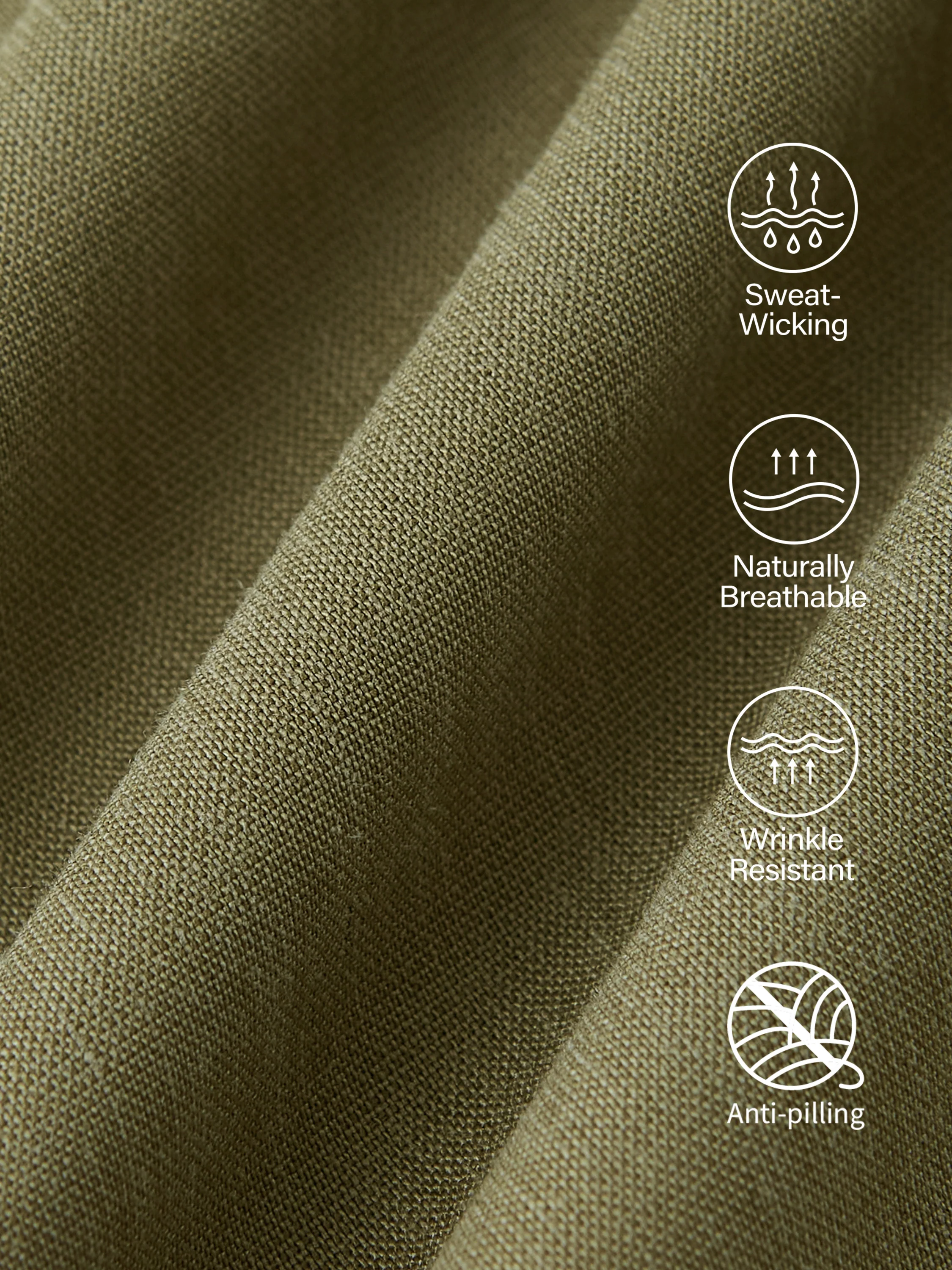 Lyocell-Linen 3/4 Sleeve Cardigan - Image 10
