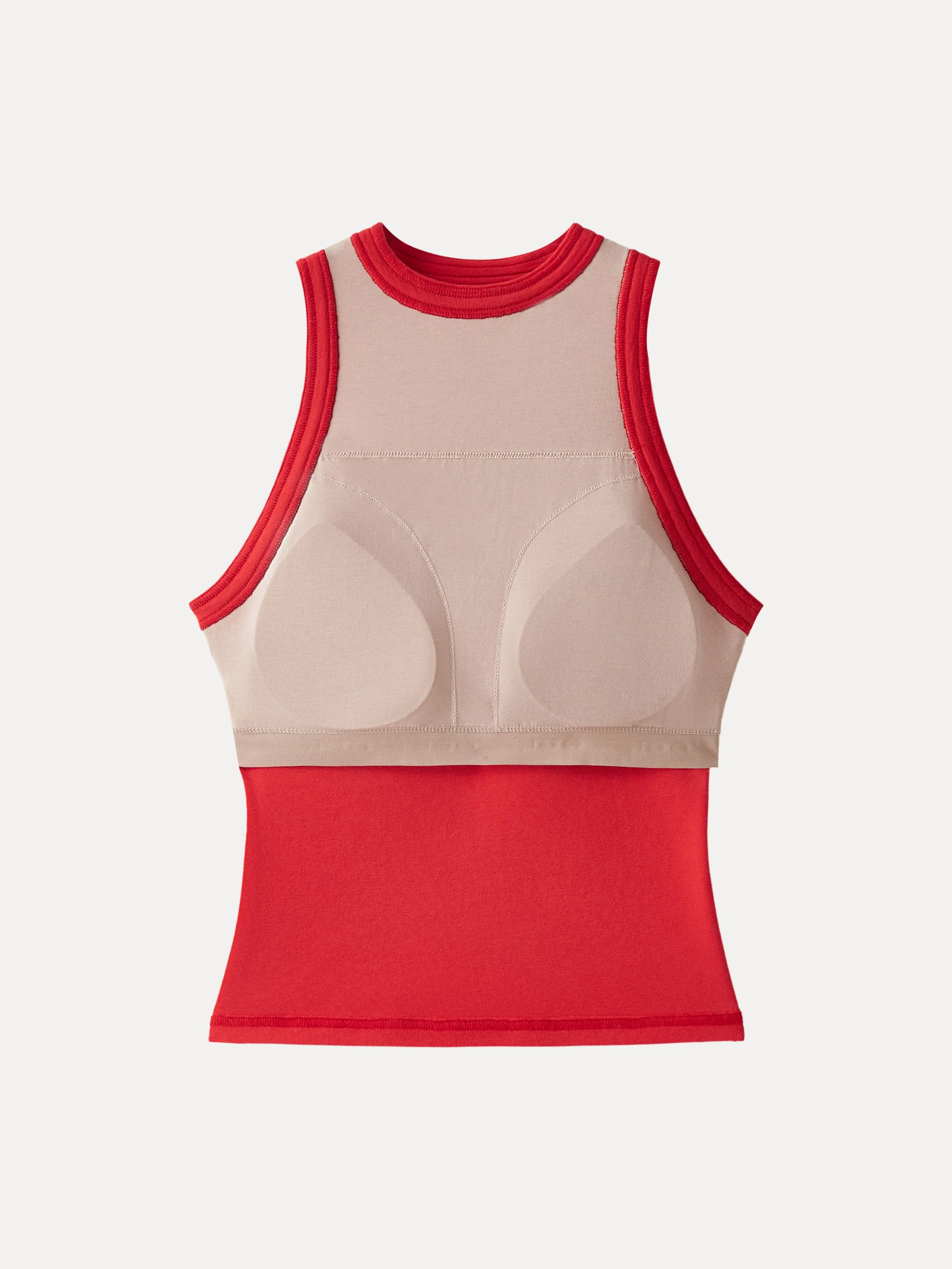 Lyocell Perkins Collar Bra Tank - Image 10