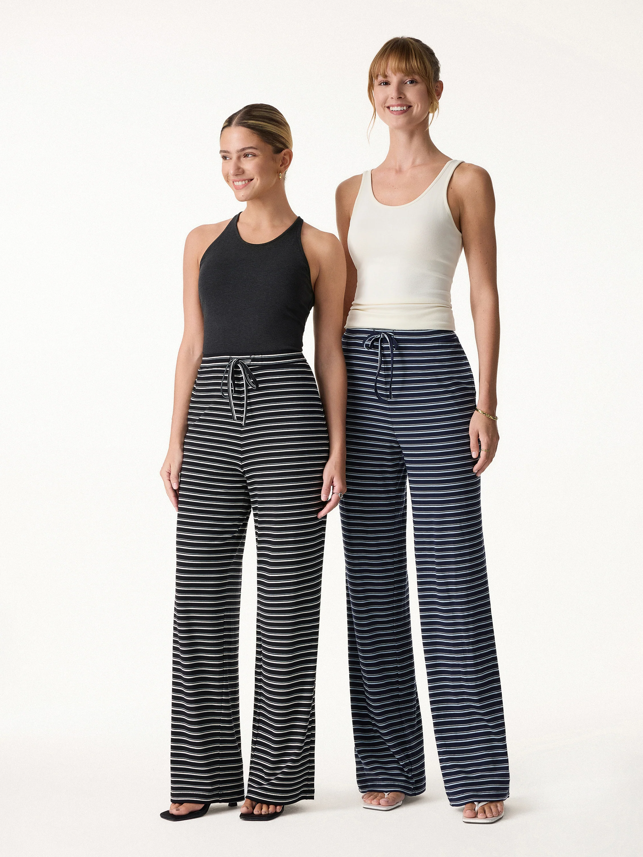 Lyocell Striped The Weekend Pant - Image 2