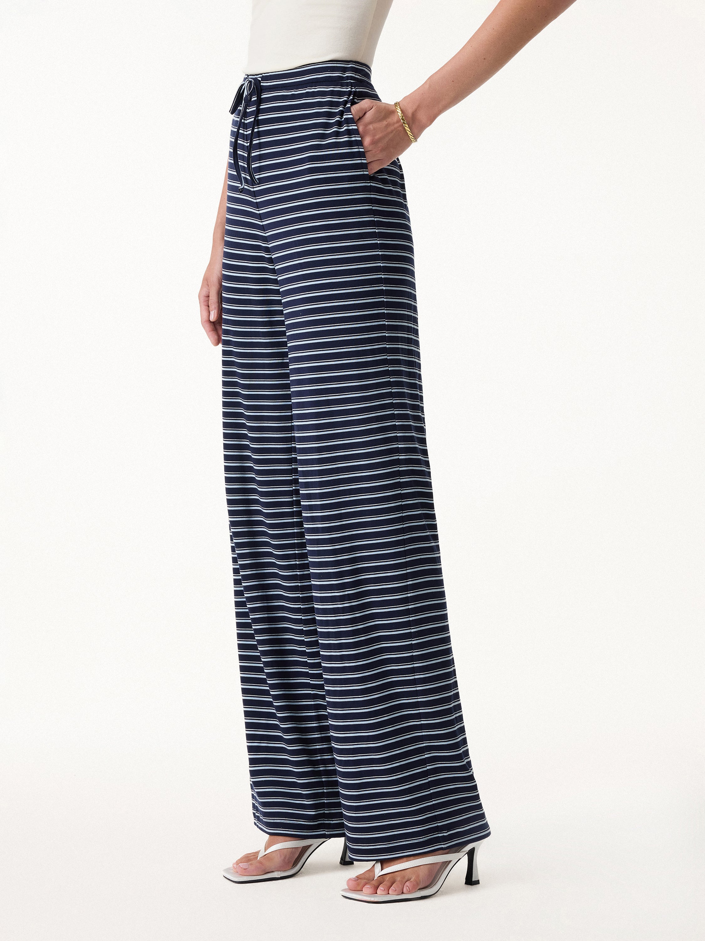 Lyocell Striped The Weekend Pant - Image 7