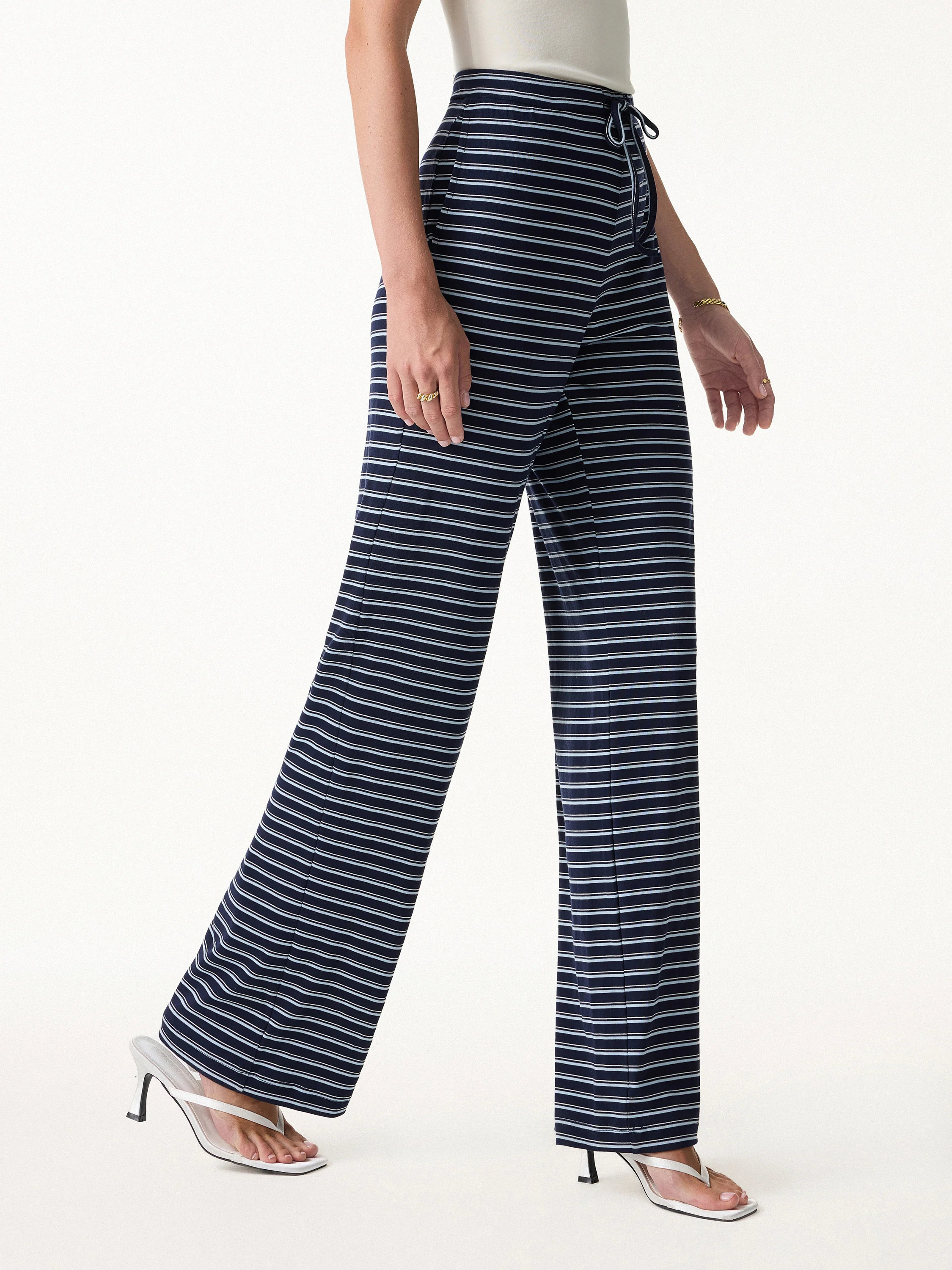 Lyocell Striped The Weekend Pant - Image 8