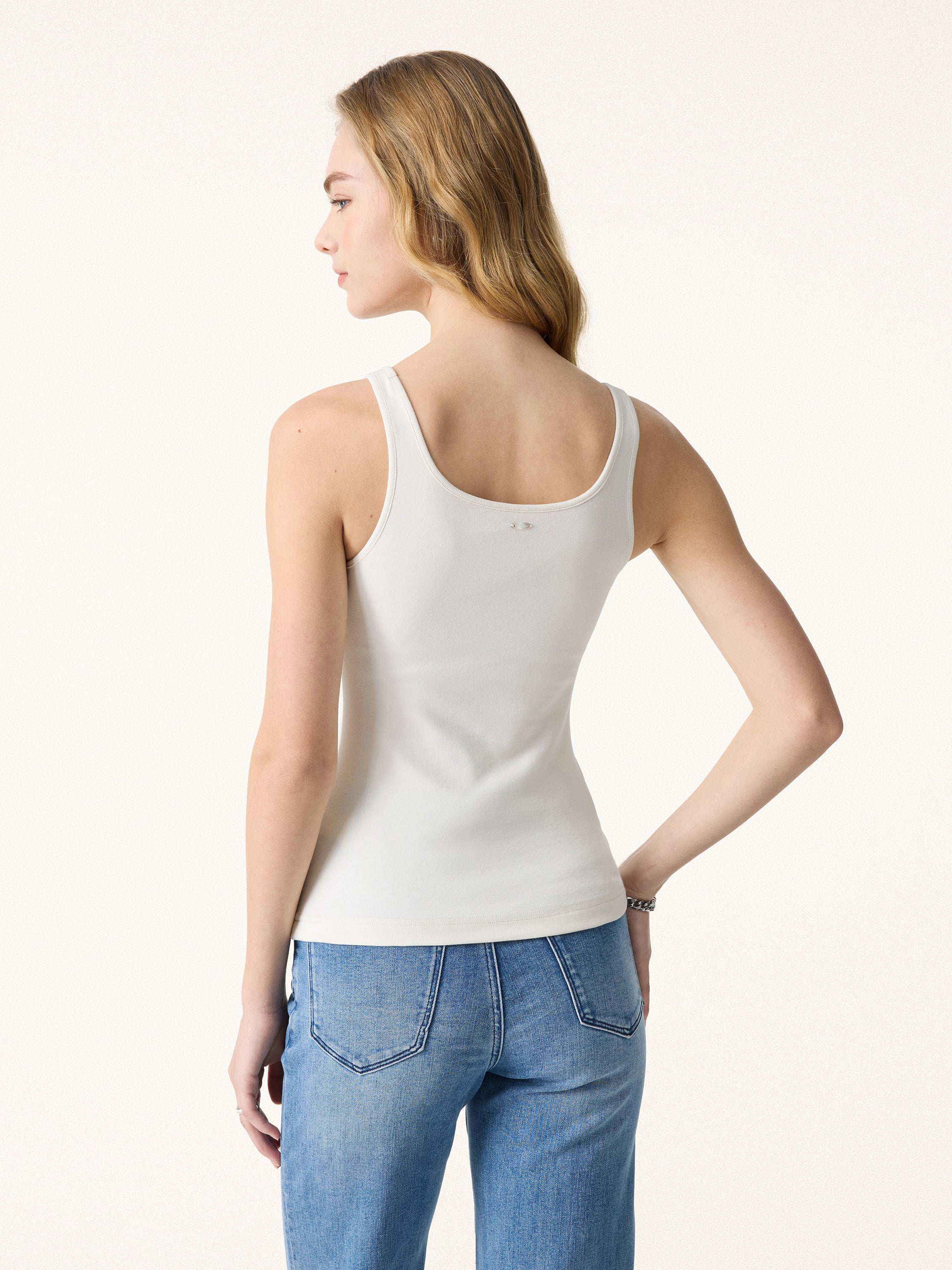 Lyocell U-Neck Bra Tank - Image 11