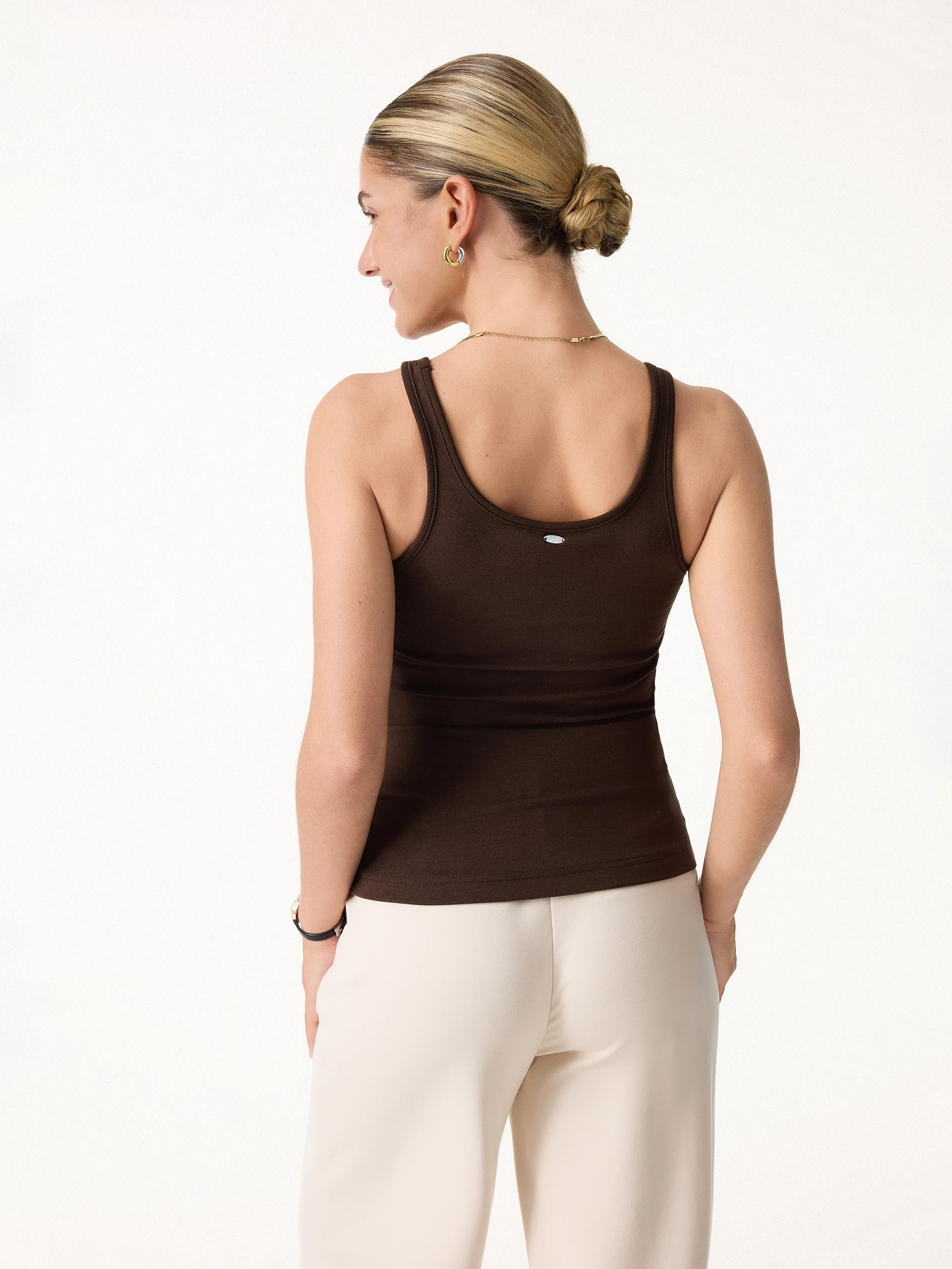 Lyocell U-Neck Bra Tank - Image 18