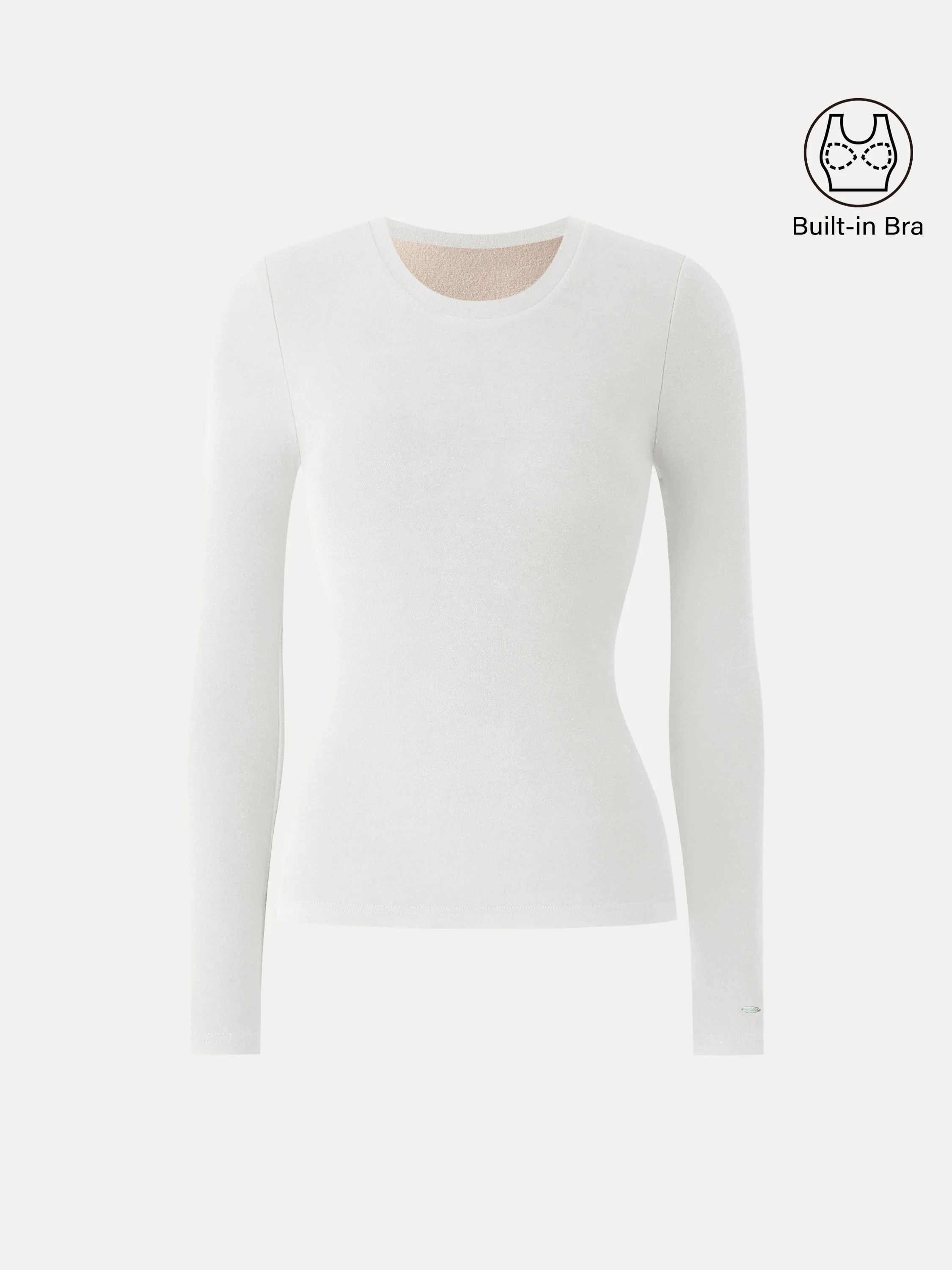 MaxWarm Crewneck Long Sleeve Bra Top - Image 11