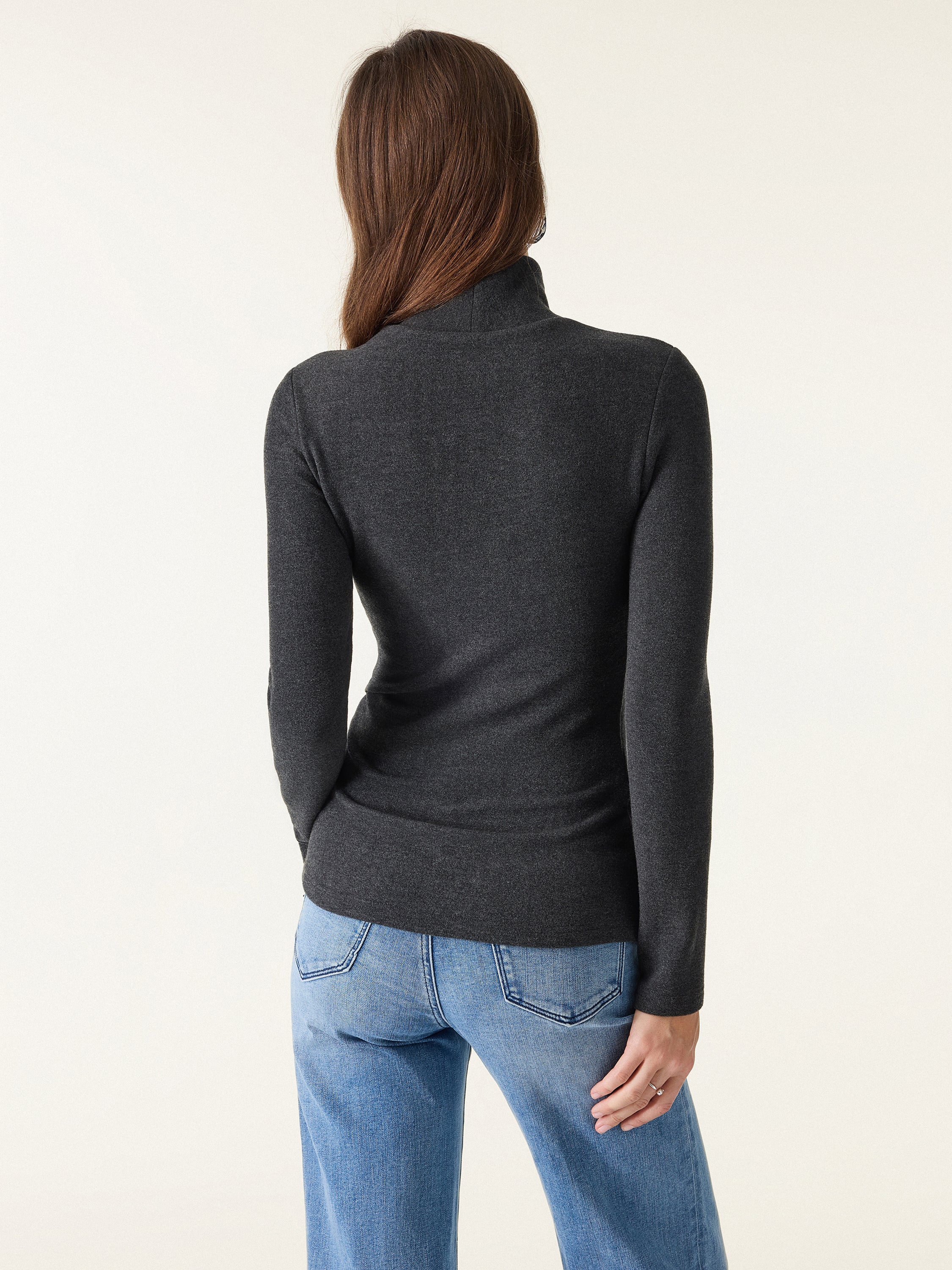 MaxWarm Turtleneck Long Sleeve Bra Top - Image 8