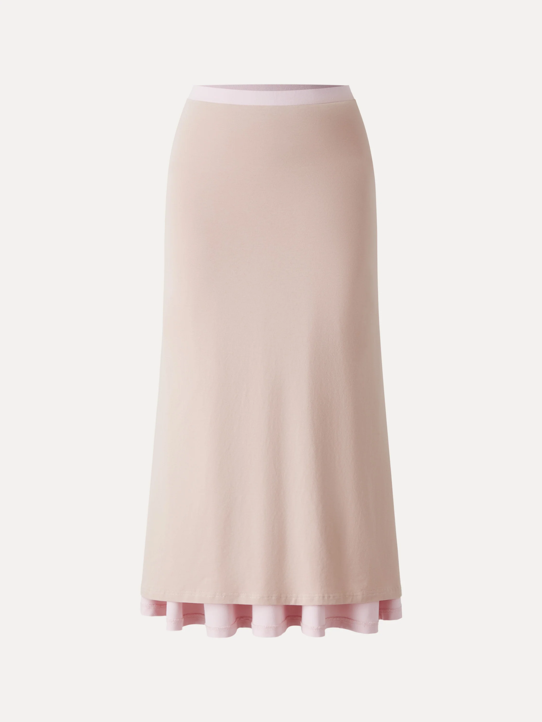 Mid Rise Flare Circle Midi Skirt with Pockets - Image 11
