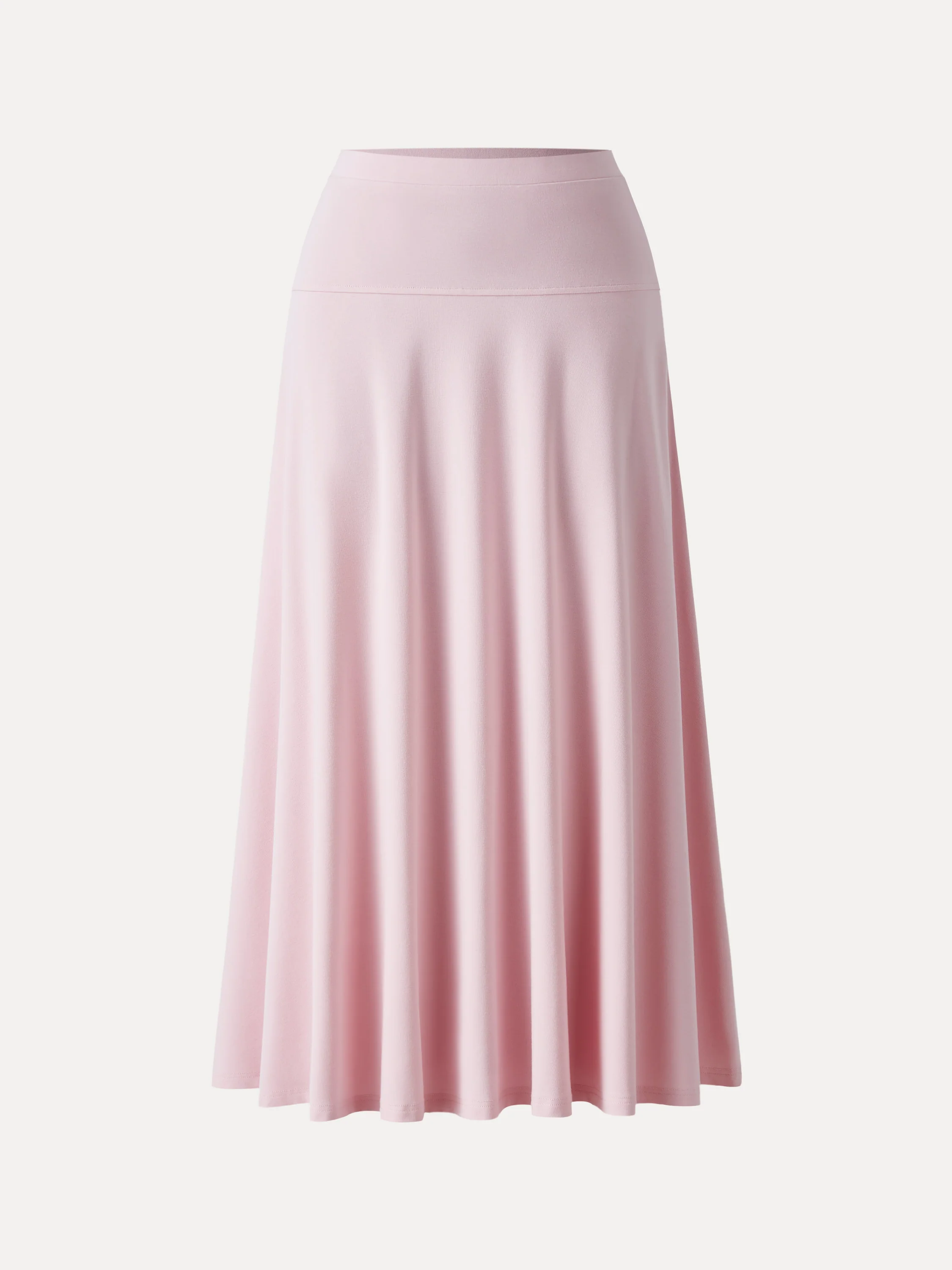 Mid Rise Flare Circle Midi Skirt with Pockets - Image 13