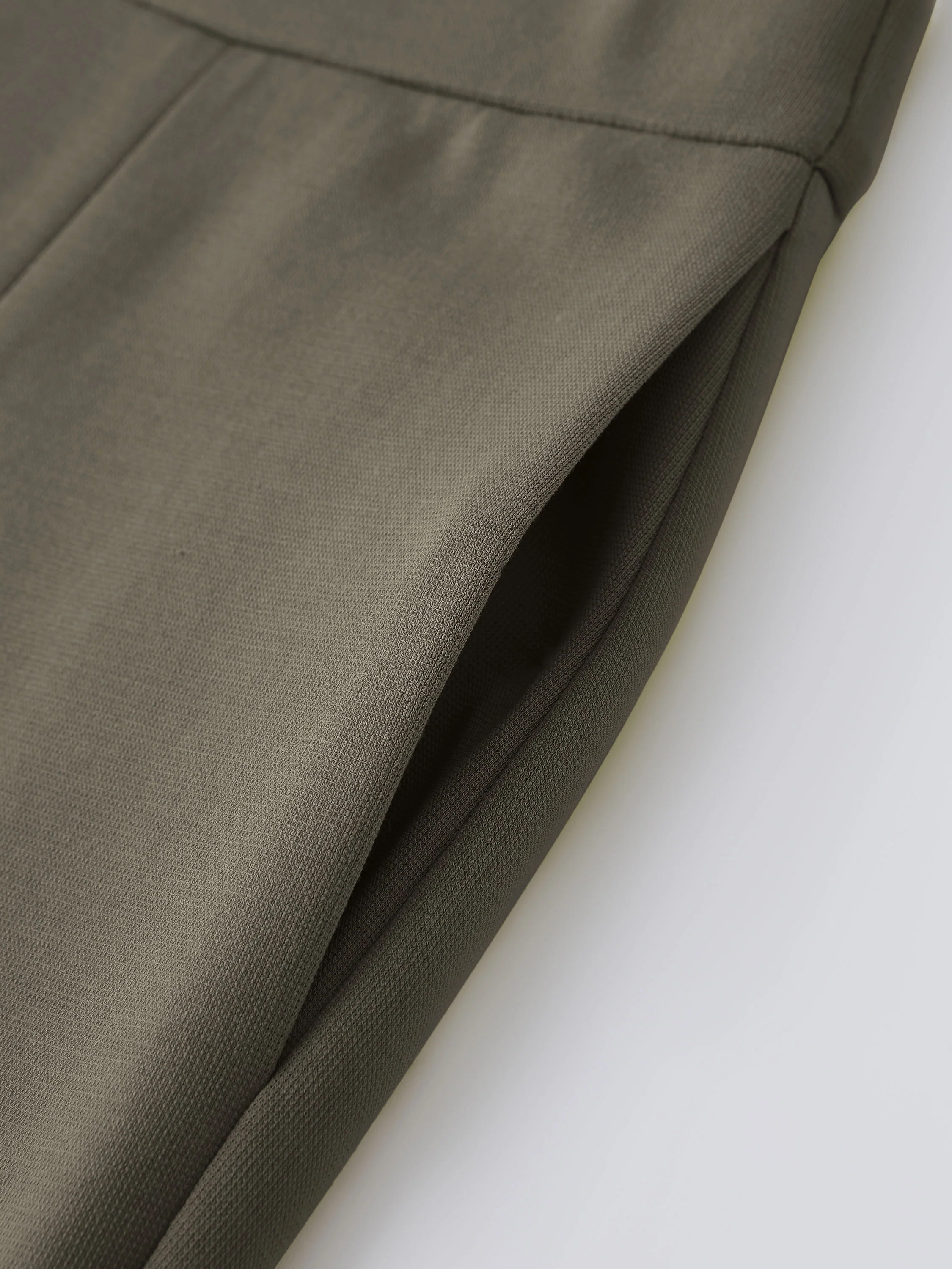 Modal Blend Drapey High Rise Wide Leg Pants - Image 8