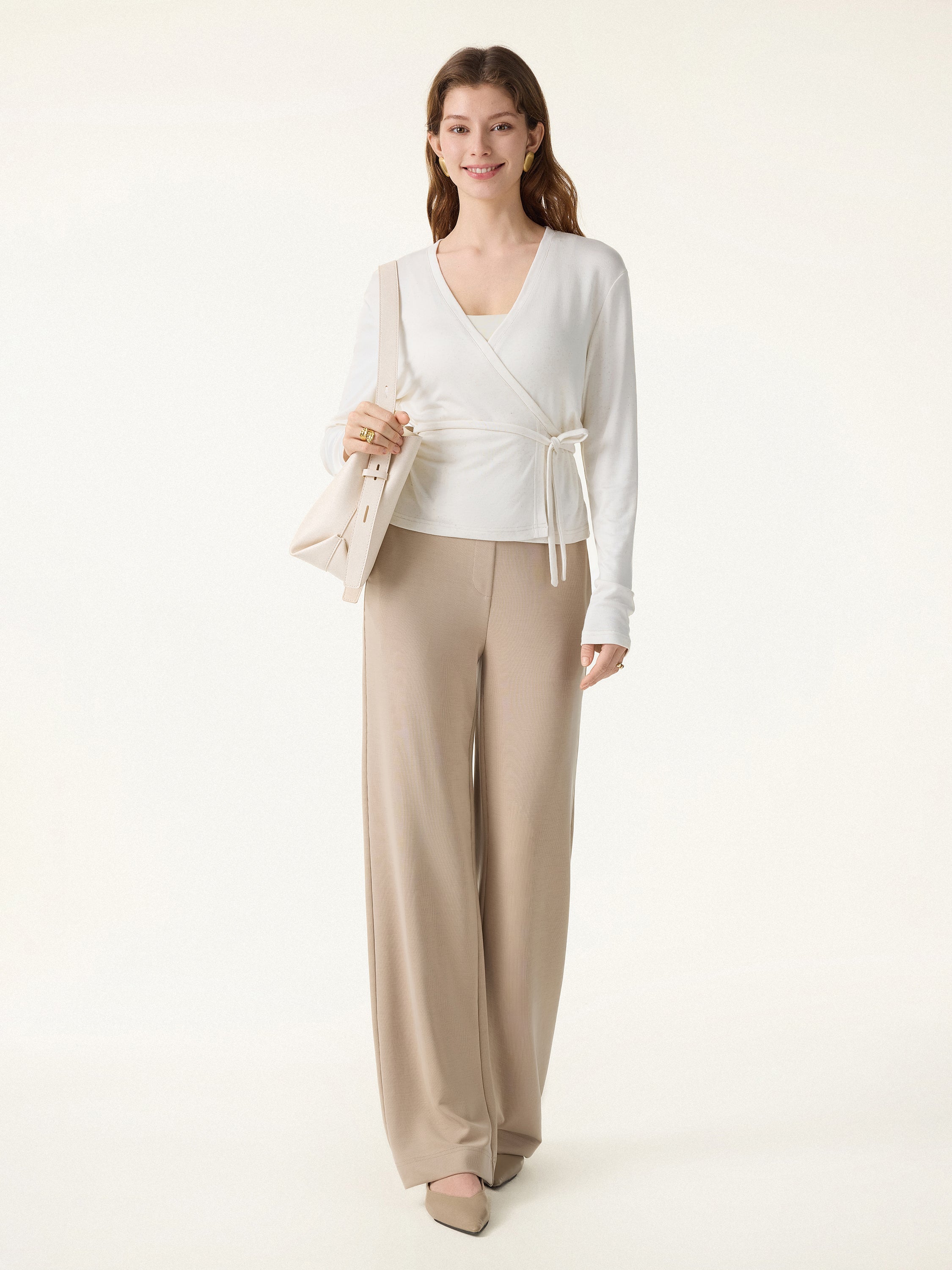Modal Linen Soft Airy Wrap Cardigan - Image 6